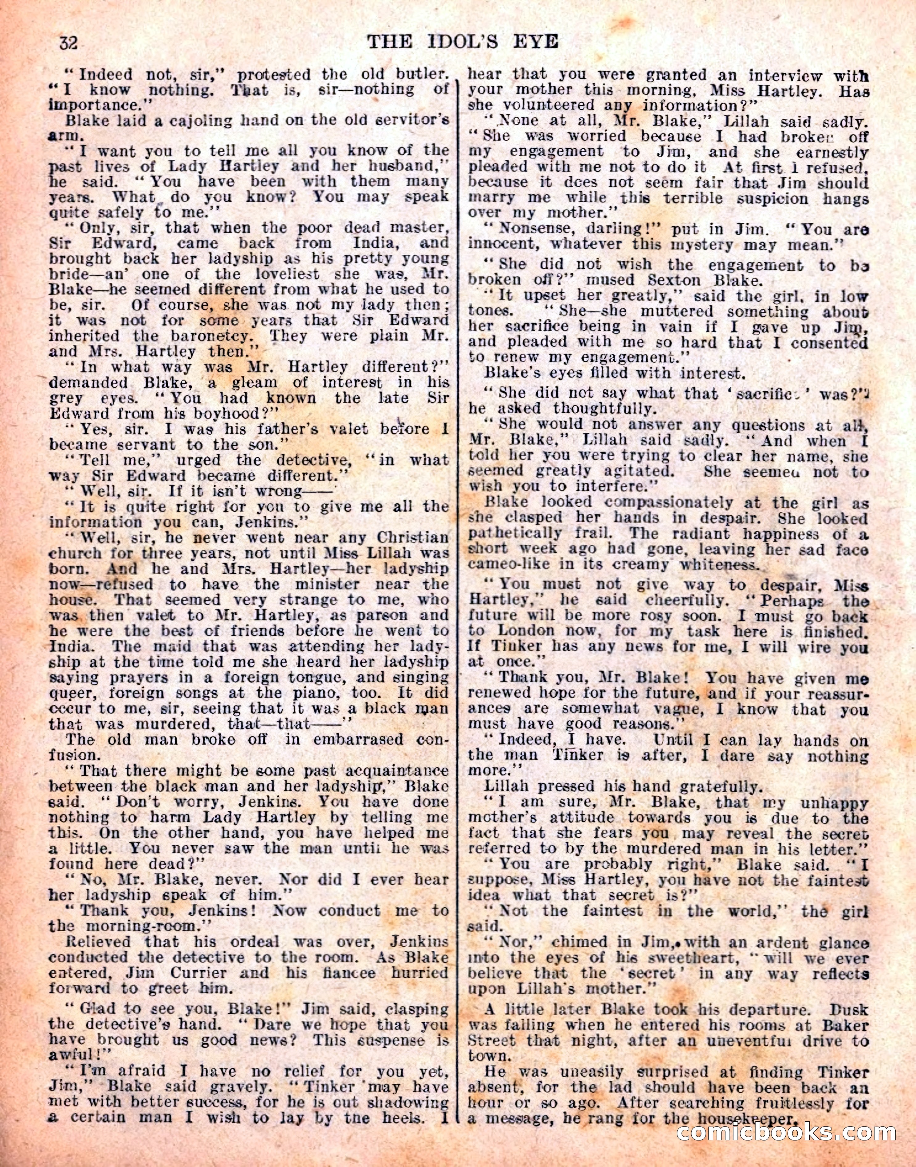The Sexton Blake Library S1 #198 — page 34 of 68
