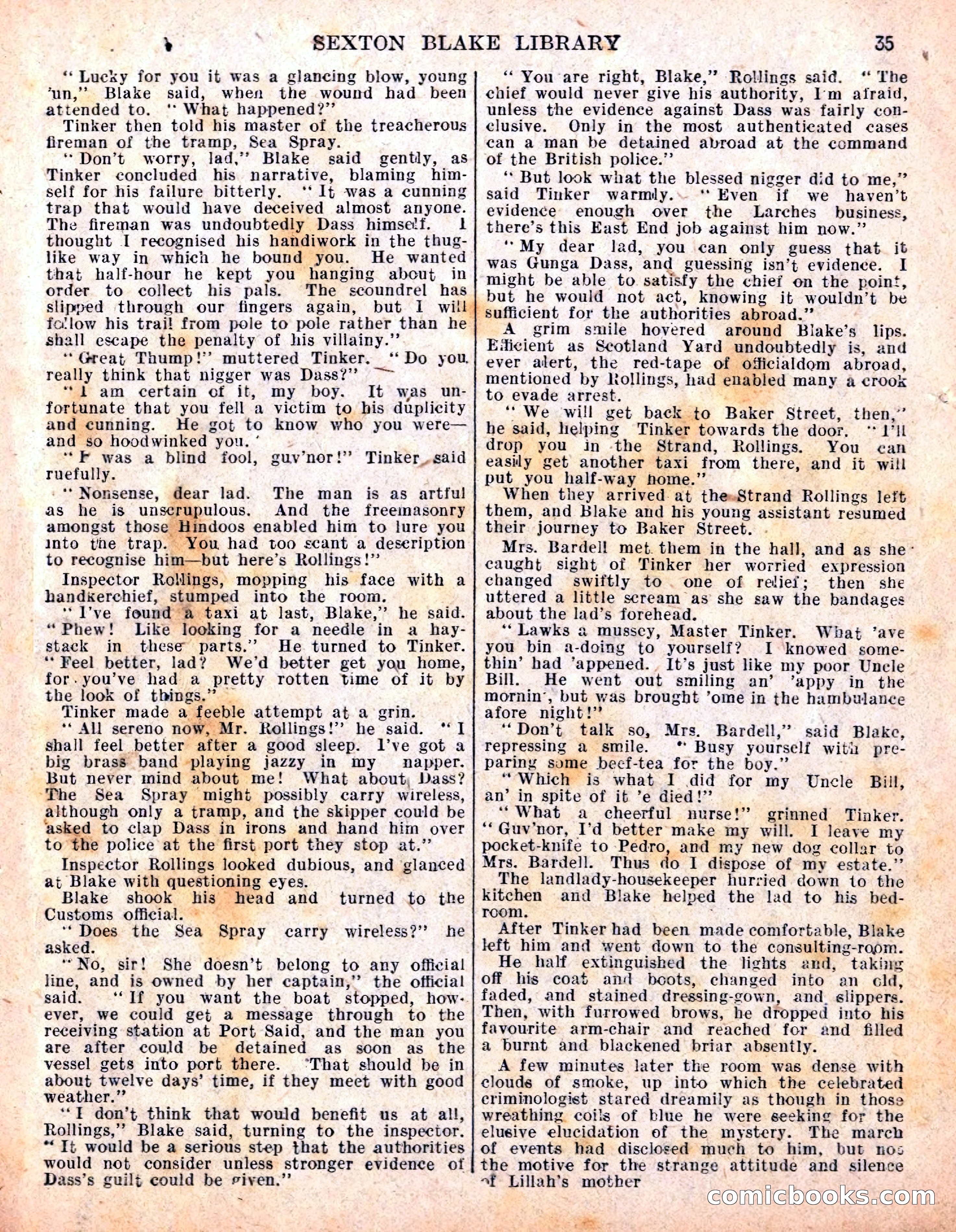 The Sexton Blake Library S1 #198 — page 37 of 68