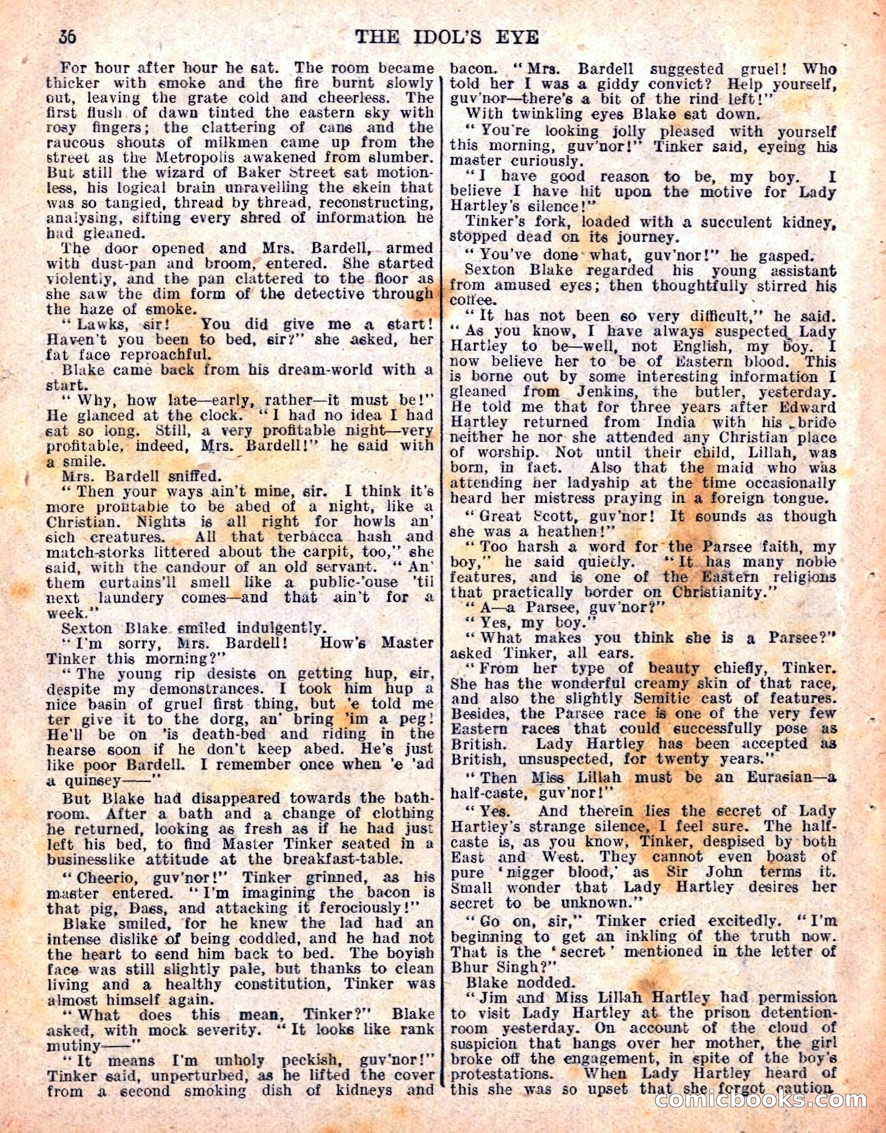 The Sexton Blake Library S1 #198 — page 38 of 68