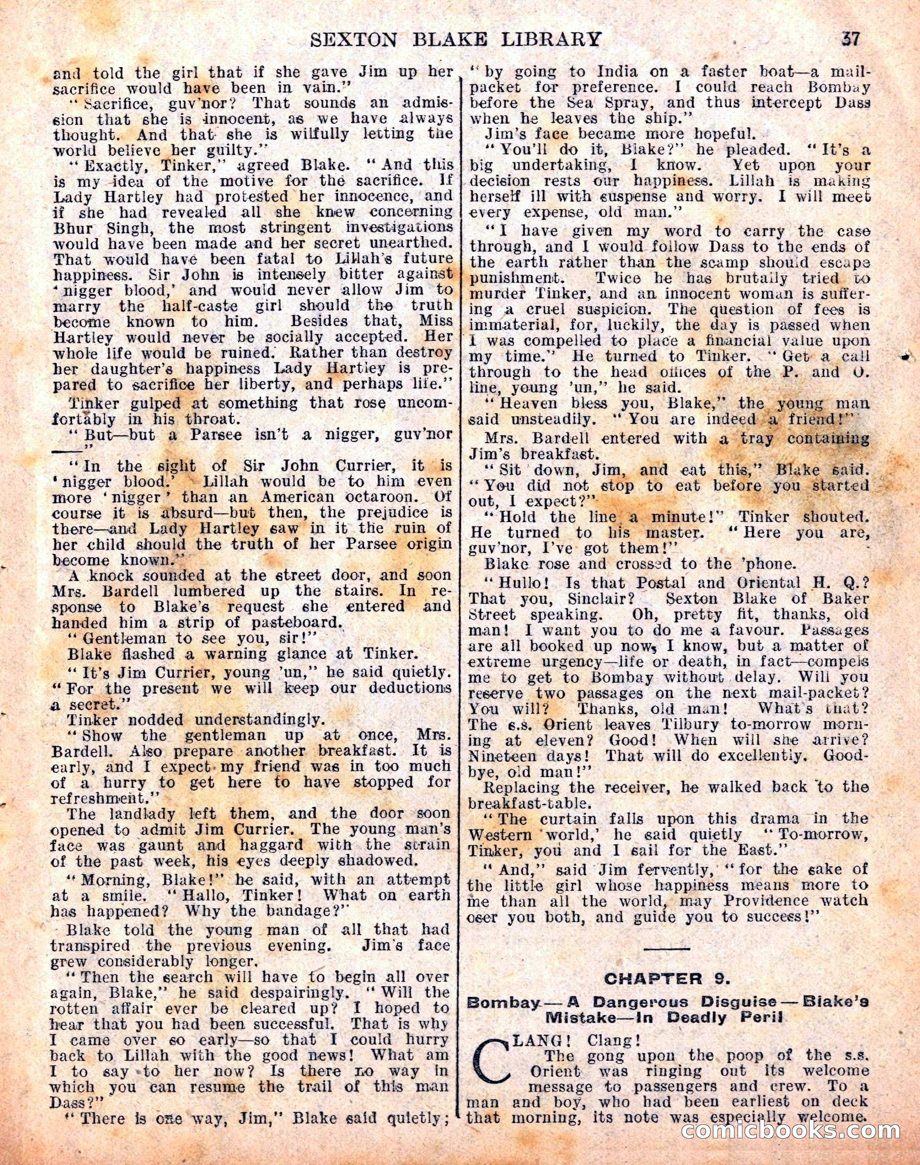 The Sexton Blake Library S1 #198 — page 39 of 68