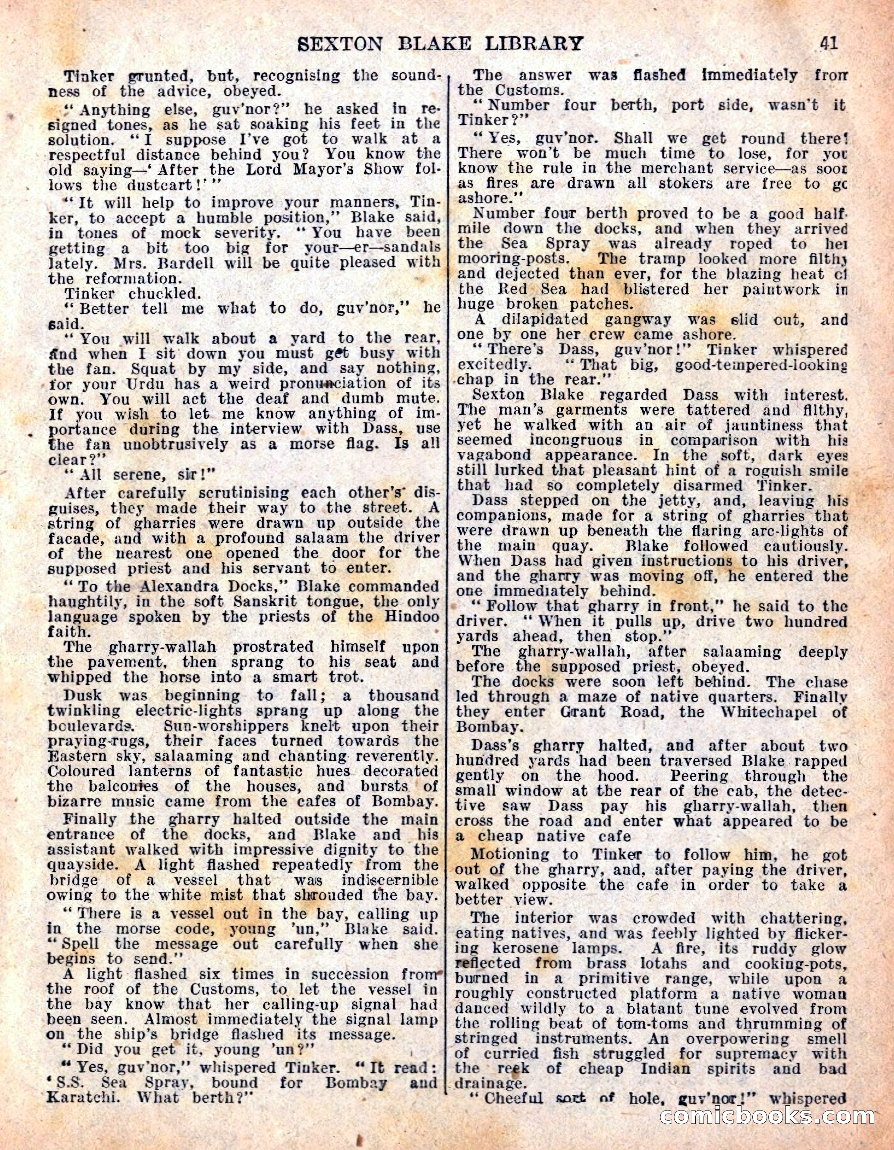 The Sexton Blake Library S1 #198 — page 43 of 68