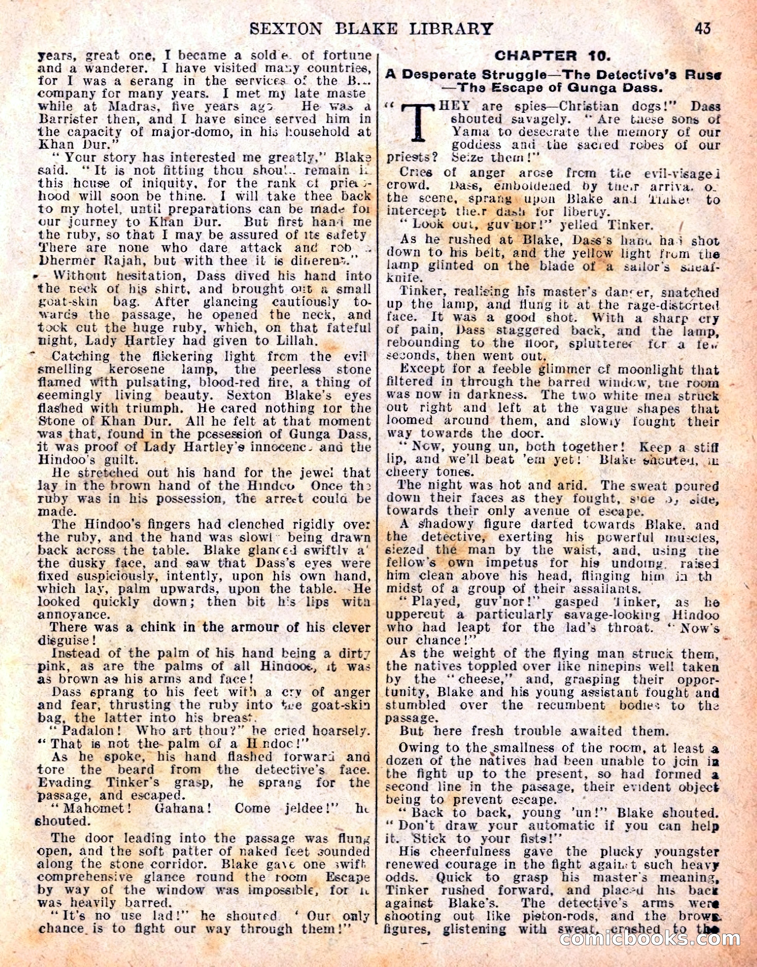 The Sexton Blake Library S1 #198 — page 45 of 68