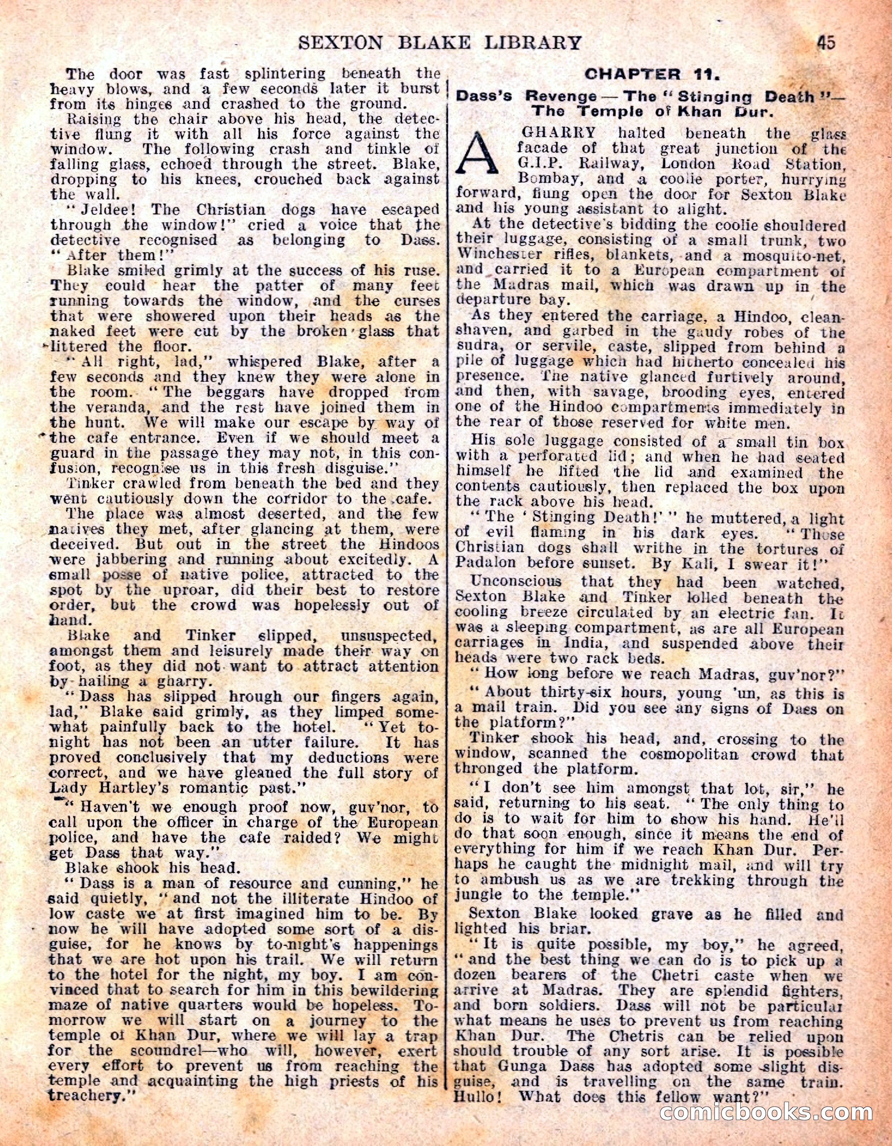 The Sexton Blake Library S1 #198 — page 47 of 68