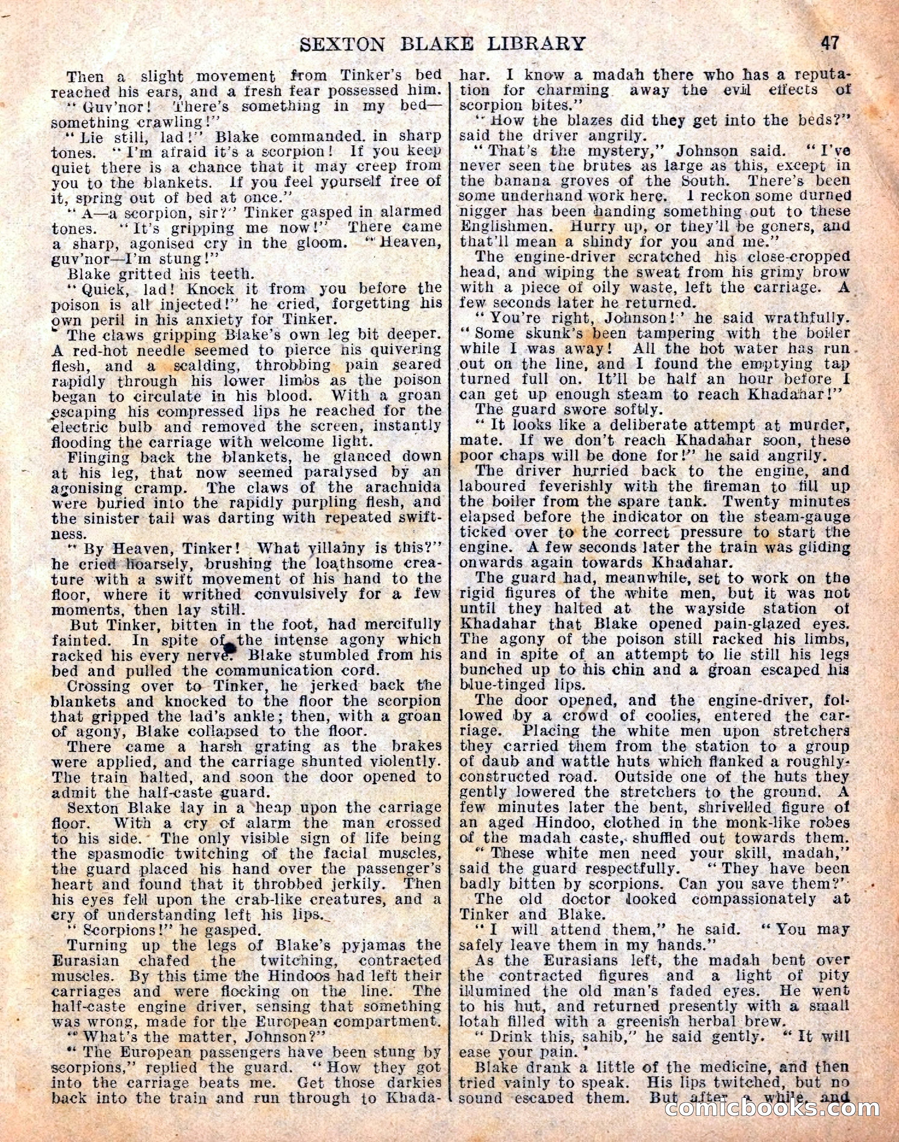 The Sexton Blake Library S1 #198 — page 49 of 68