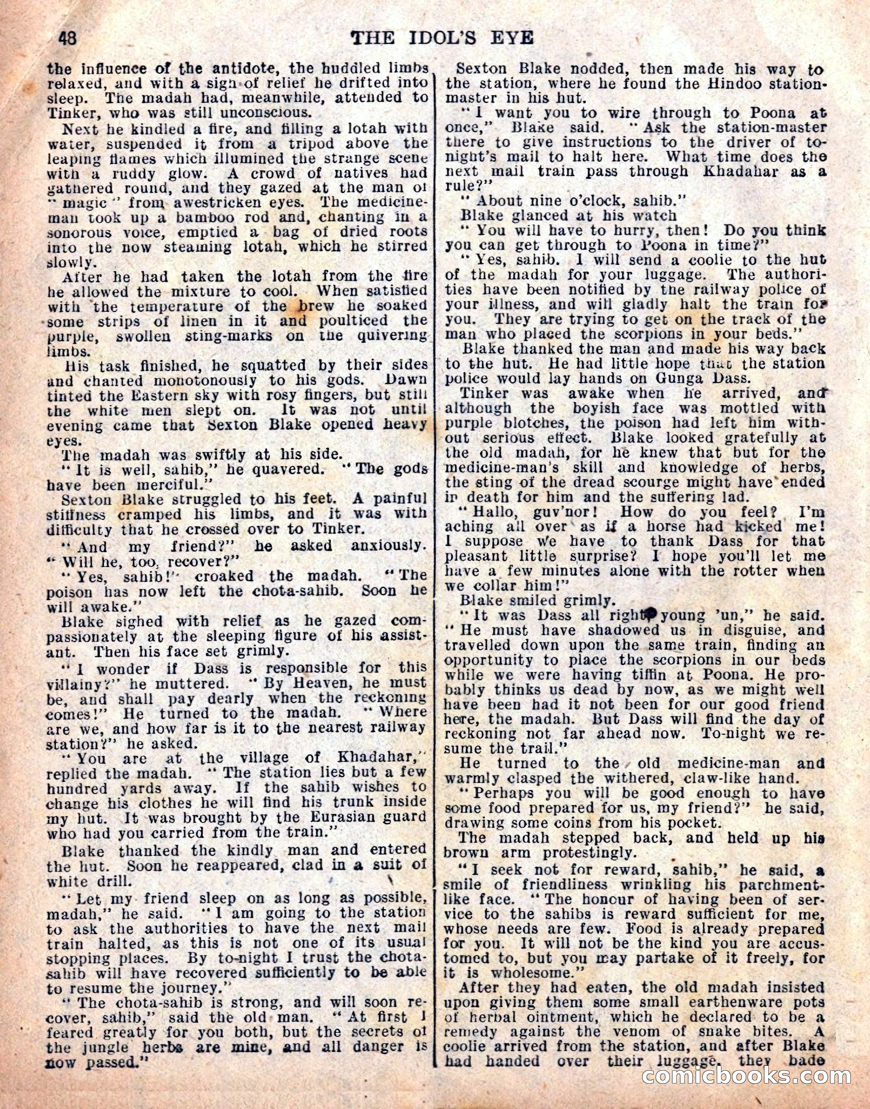 The Sexton Blake Library S1 #198 — page 50 of 68