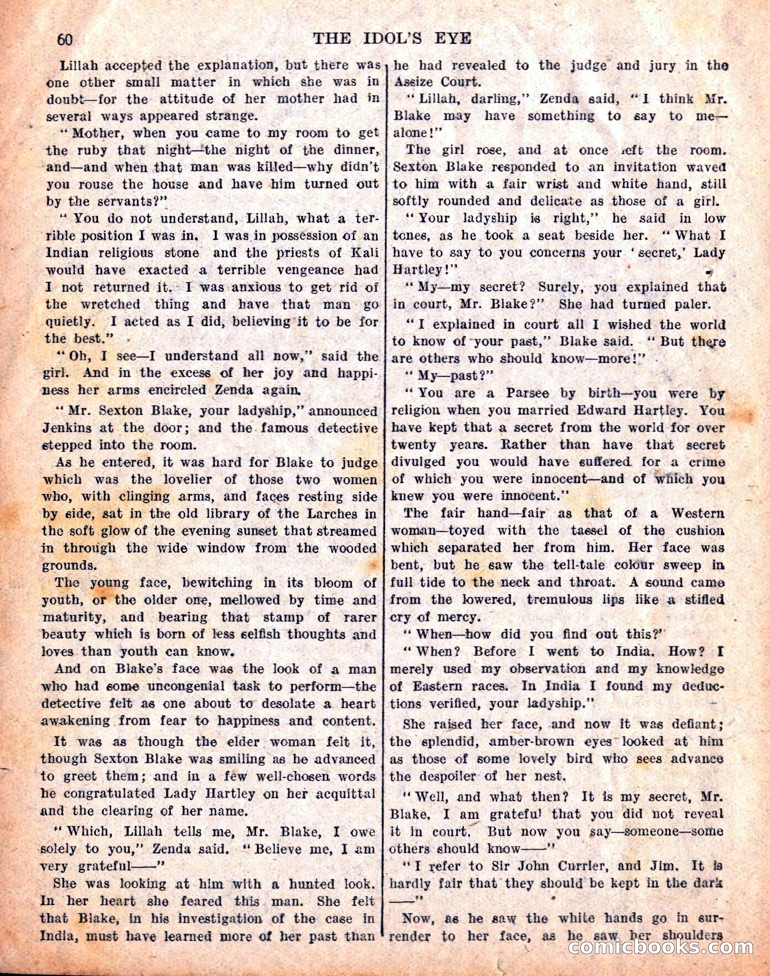The Sexton Blake Library S1 #198 — page 62 of 68