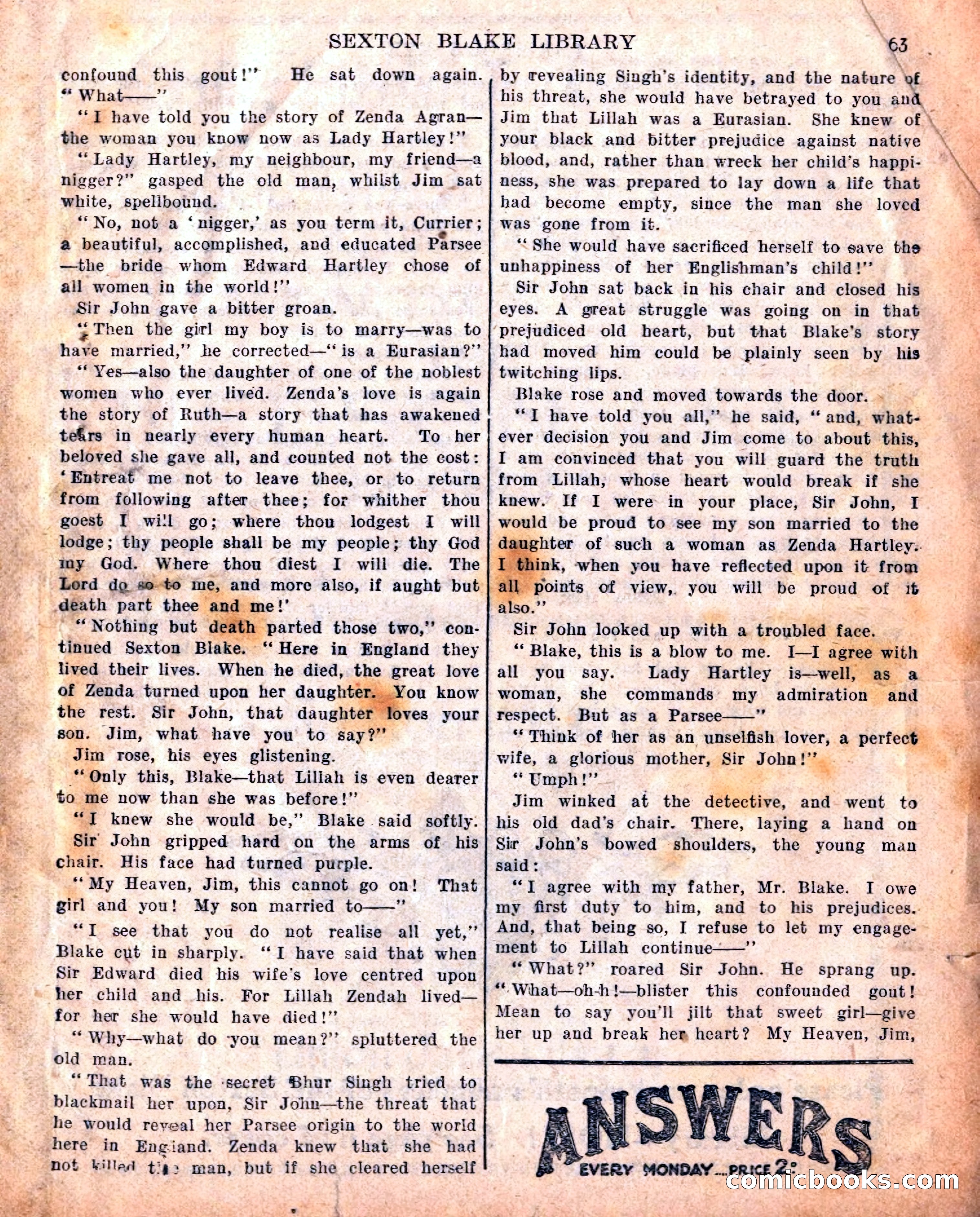 The Sexton Blake Library S1 #198 — page 65 of 68