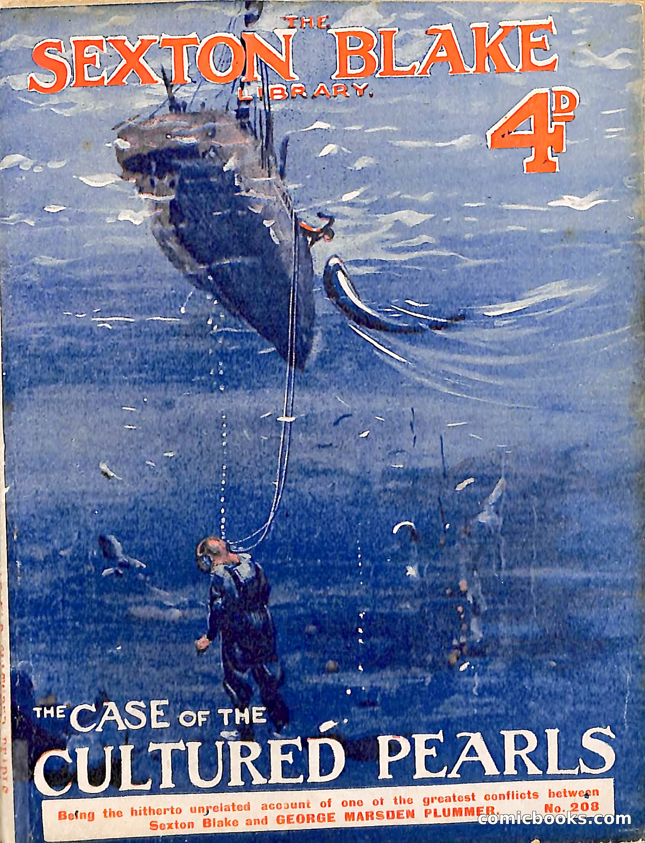 The Sexton Blake Library #208: The Case of the Cultured Pearls