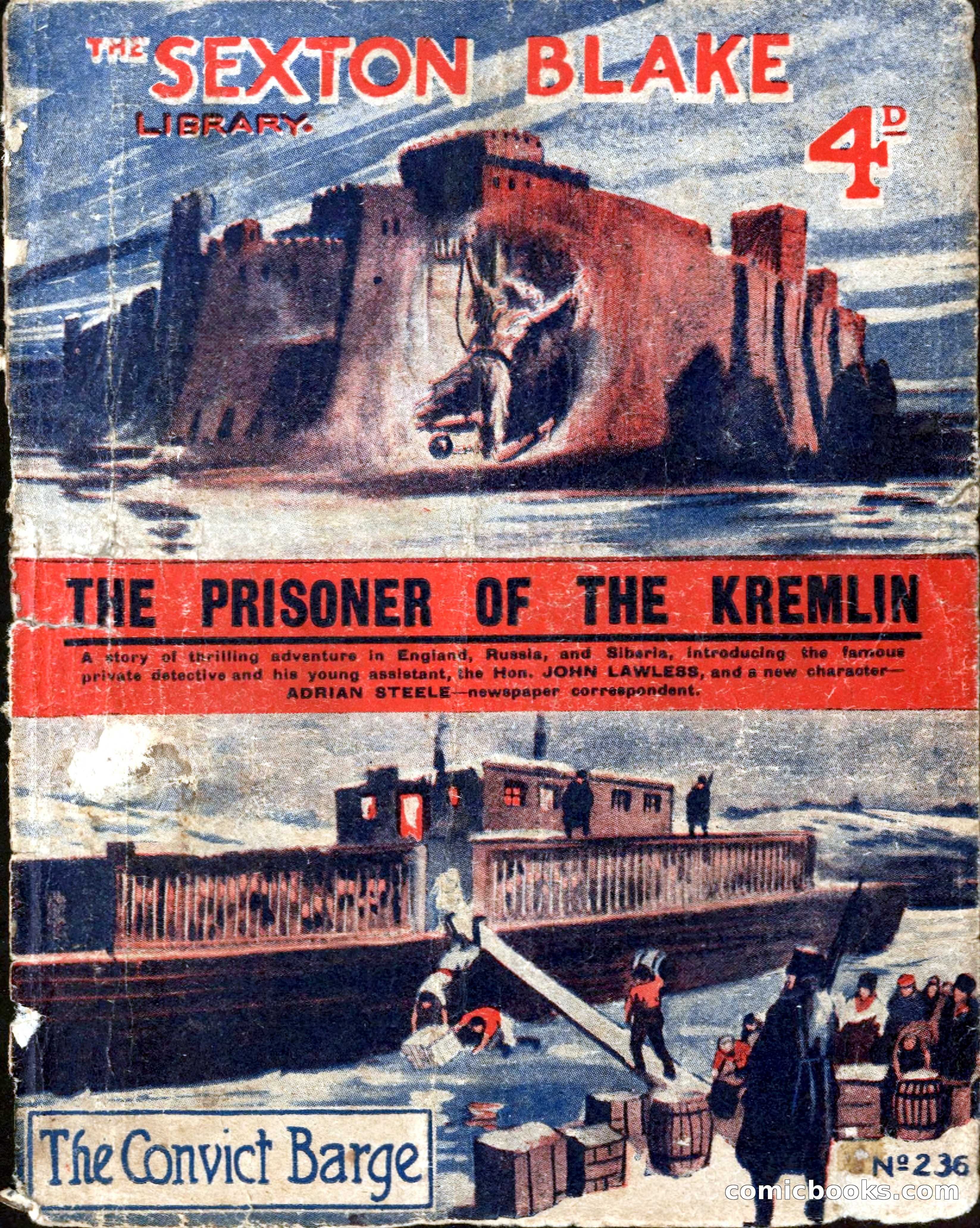 The Sexton Blake Library No. 236: The Prisoner of the Kremlin