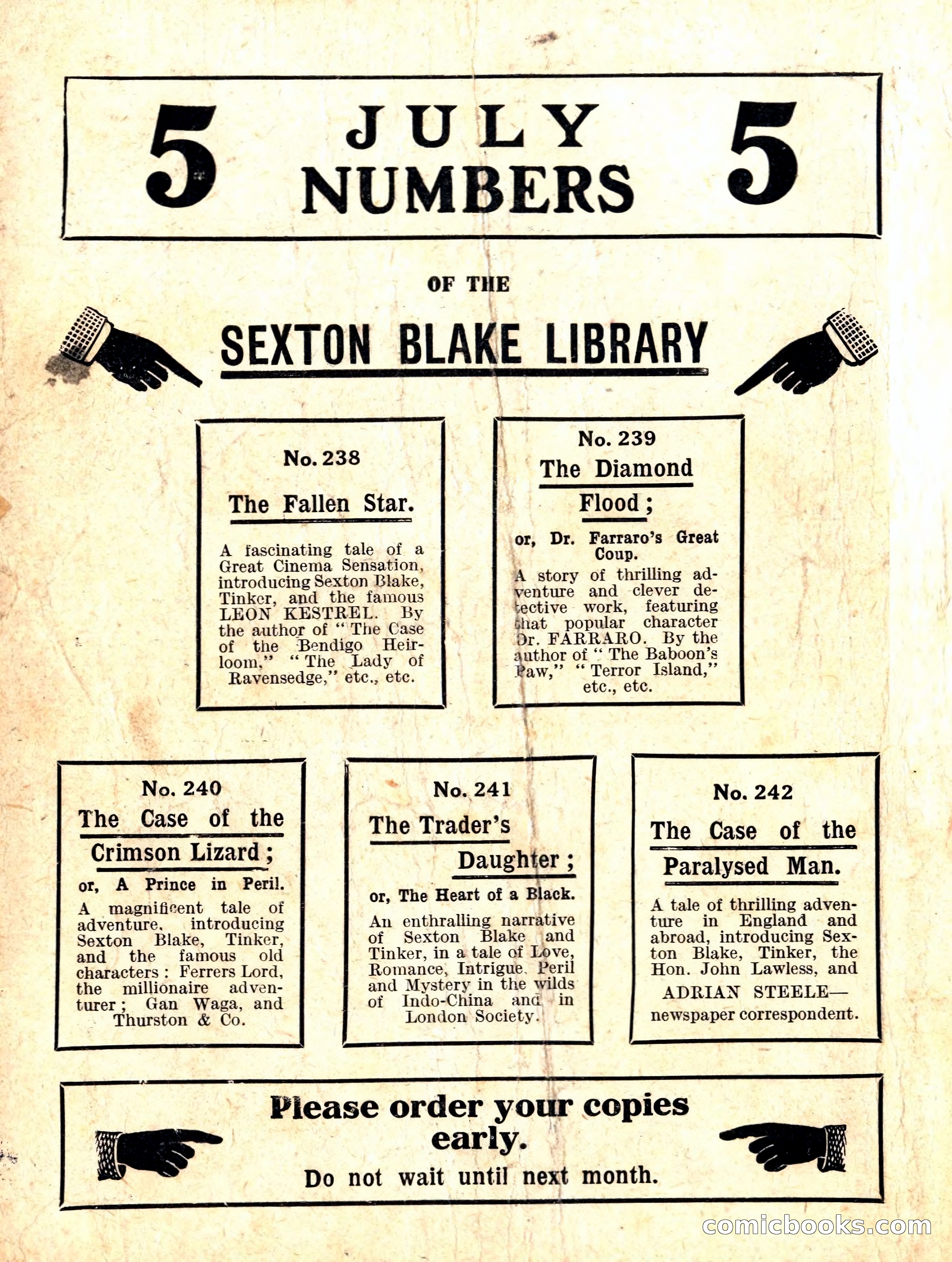 The Sexton Blake Library No. 236: The Prisoner of the Kremlin — page 2 of 68
