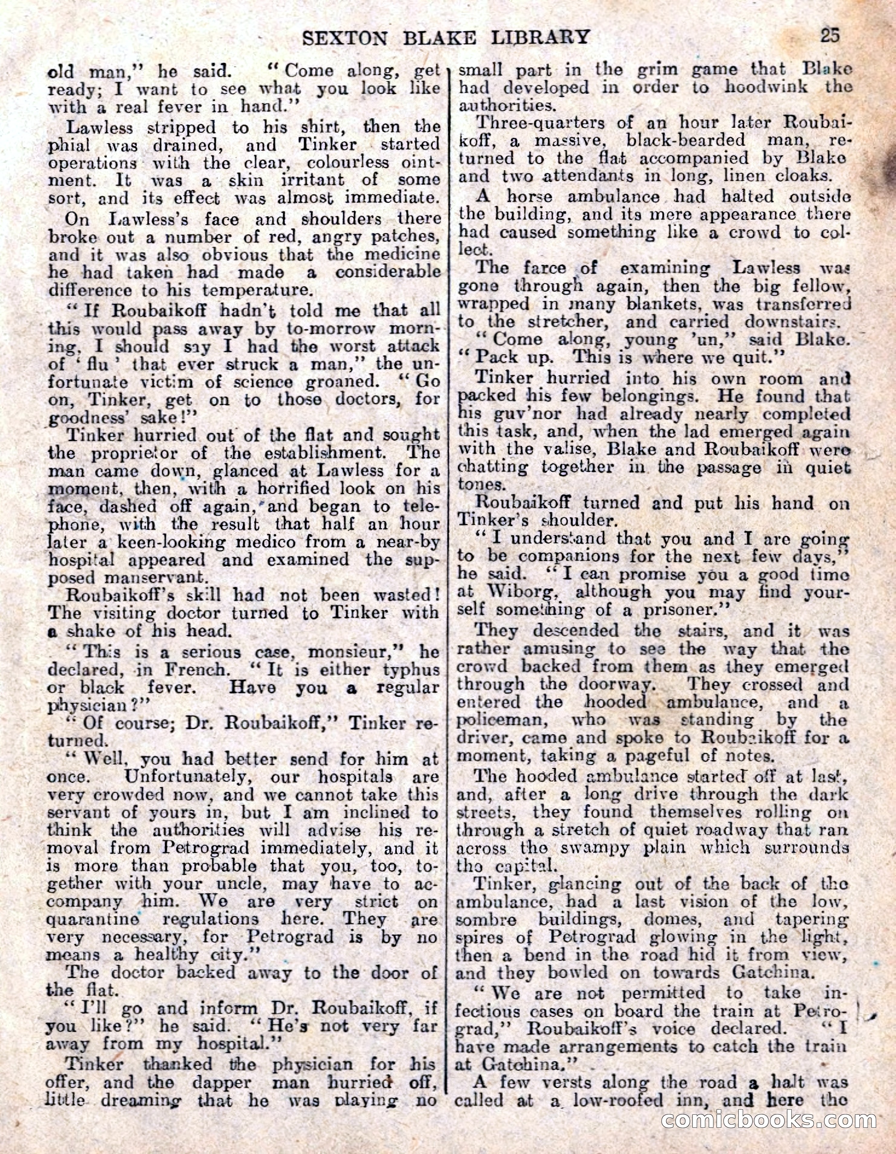 The Sexton Blake Library No. 236: The Prisoner of the Kremlin — page 27 of 68