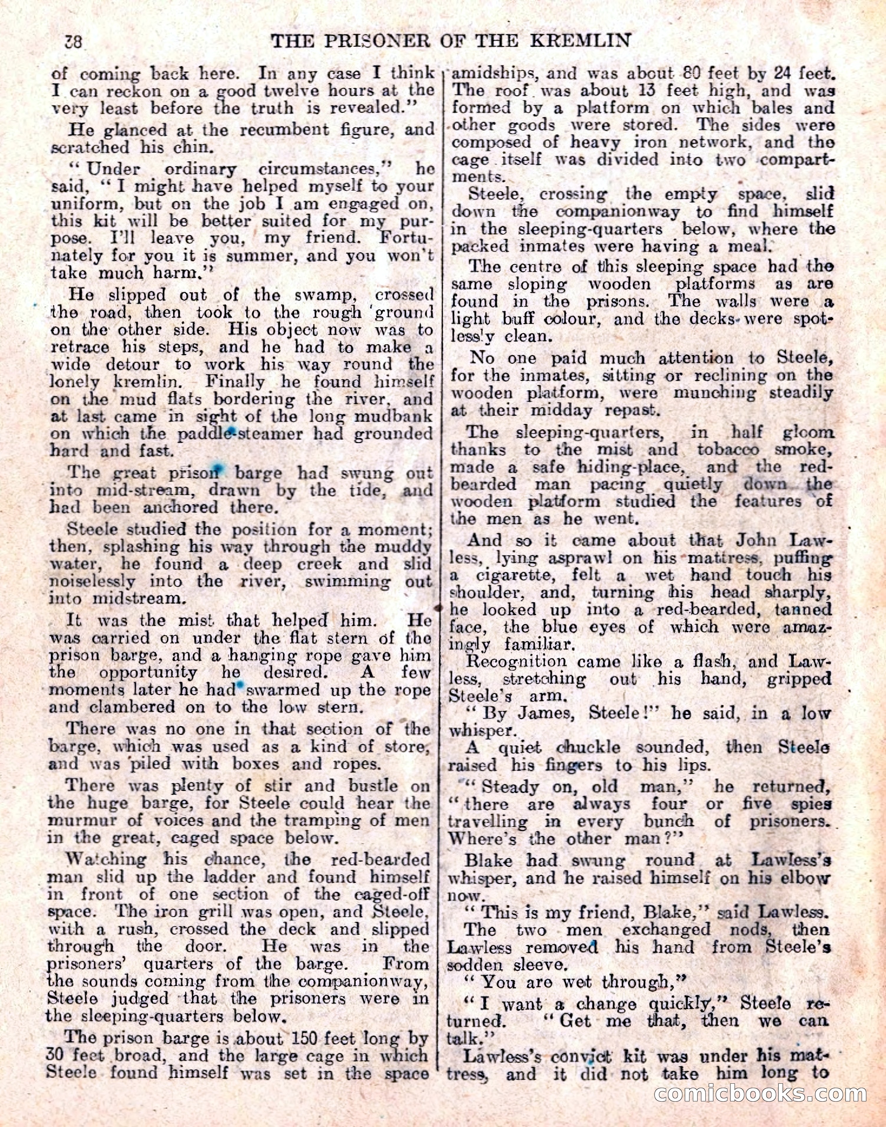 The Sexton Blake Library No. 236: The Prisoner of the Kremlin — page 40 of 68