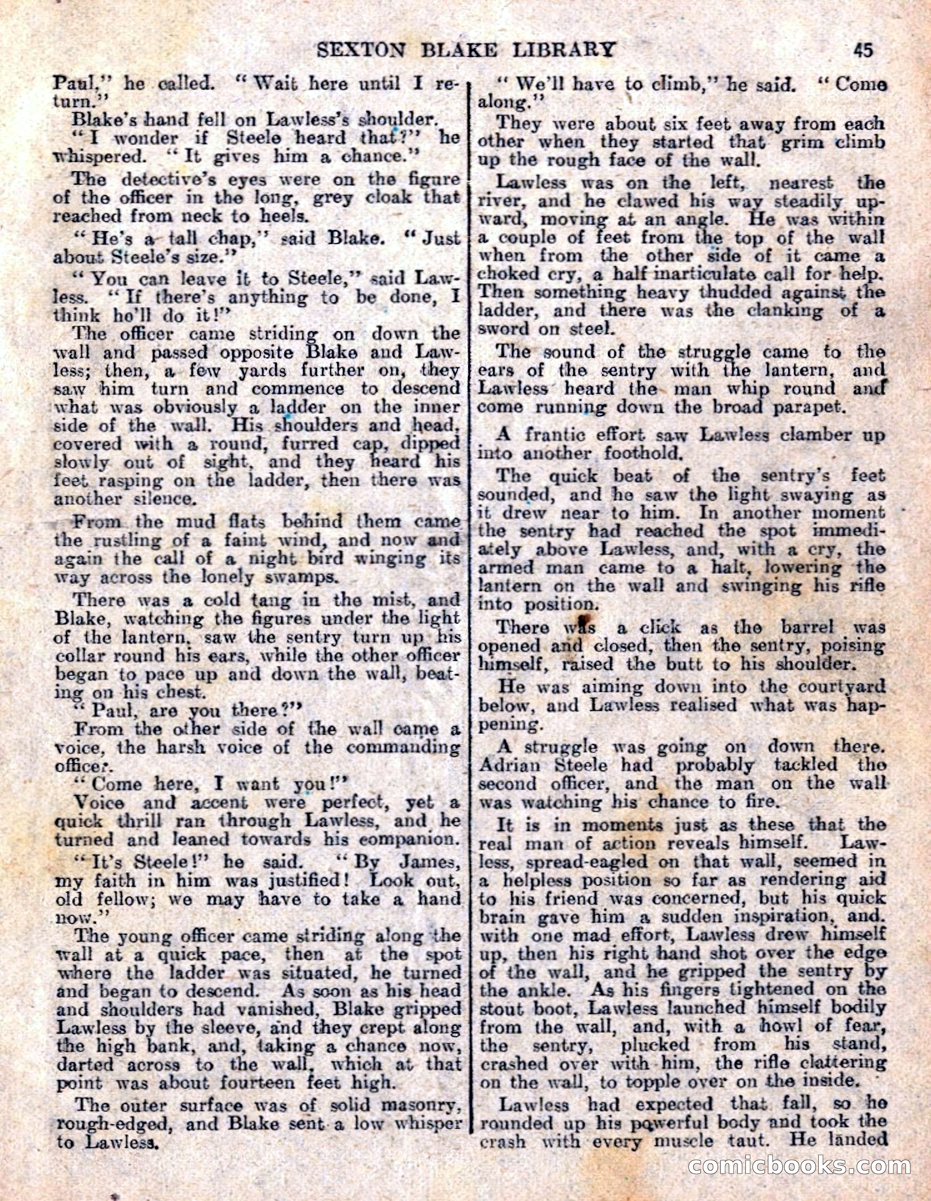 The Sexton Blake Library No. 236: The Prisoner of the Kremlin — page 47 of 68