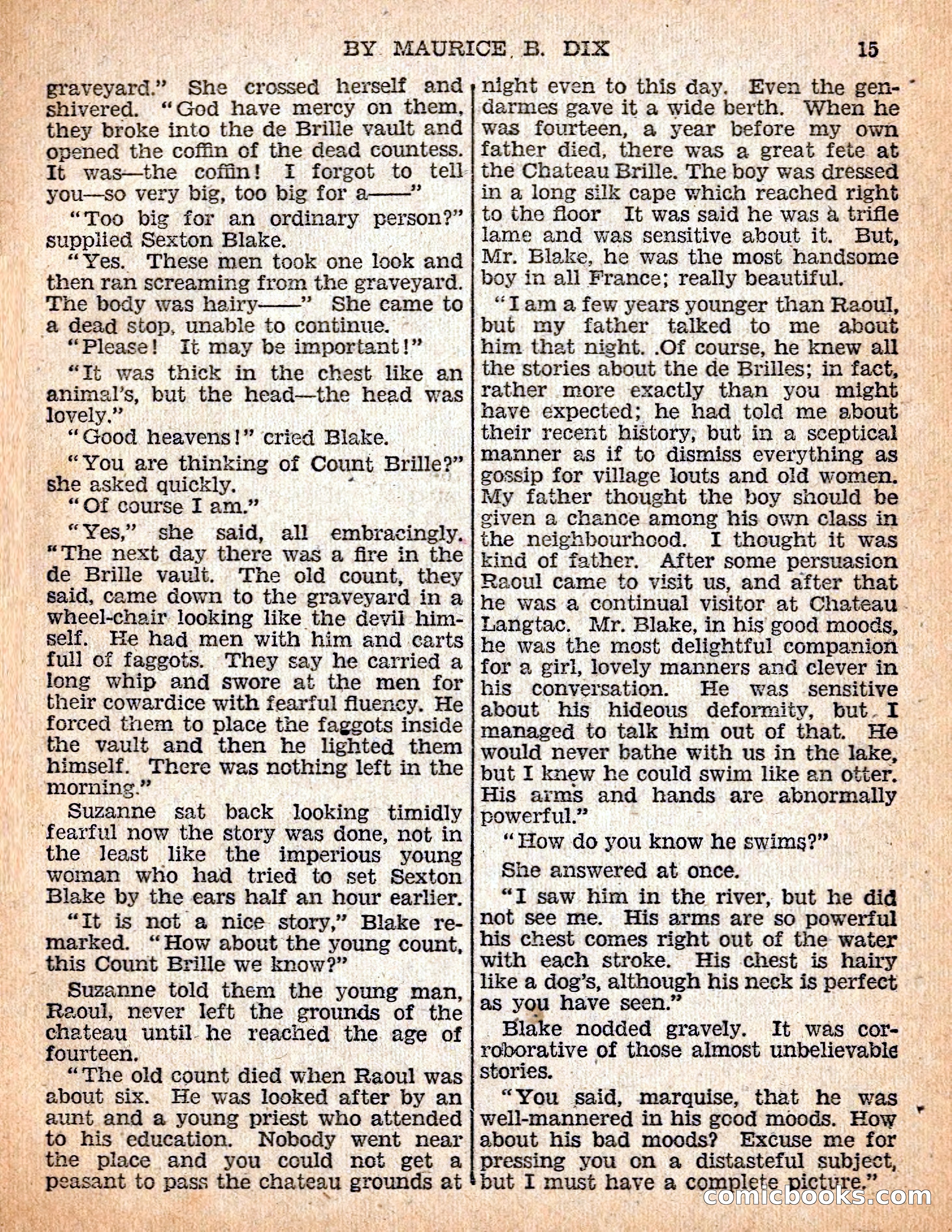 The Sexton Blake Library #54: The Affair of the Smuggled Millions — page 17 of 100