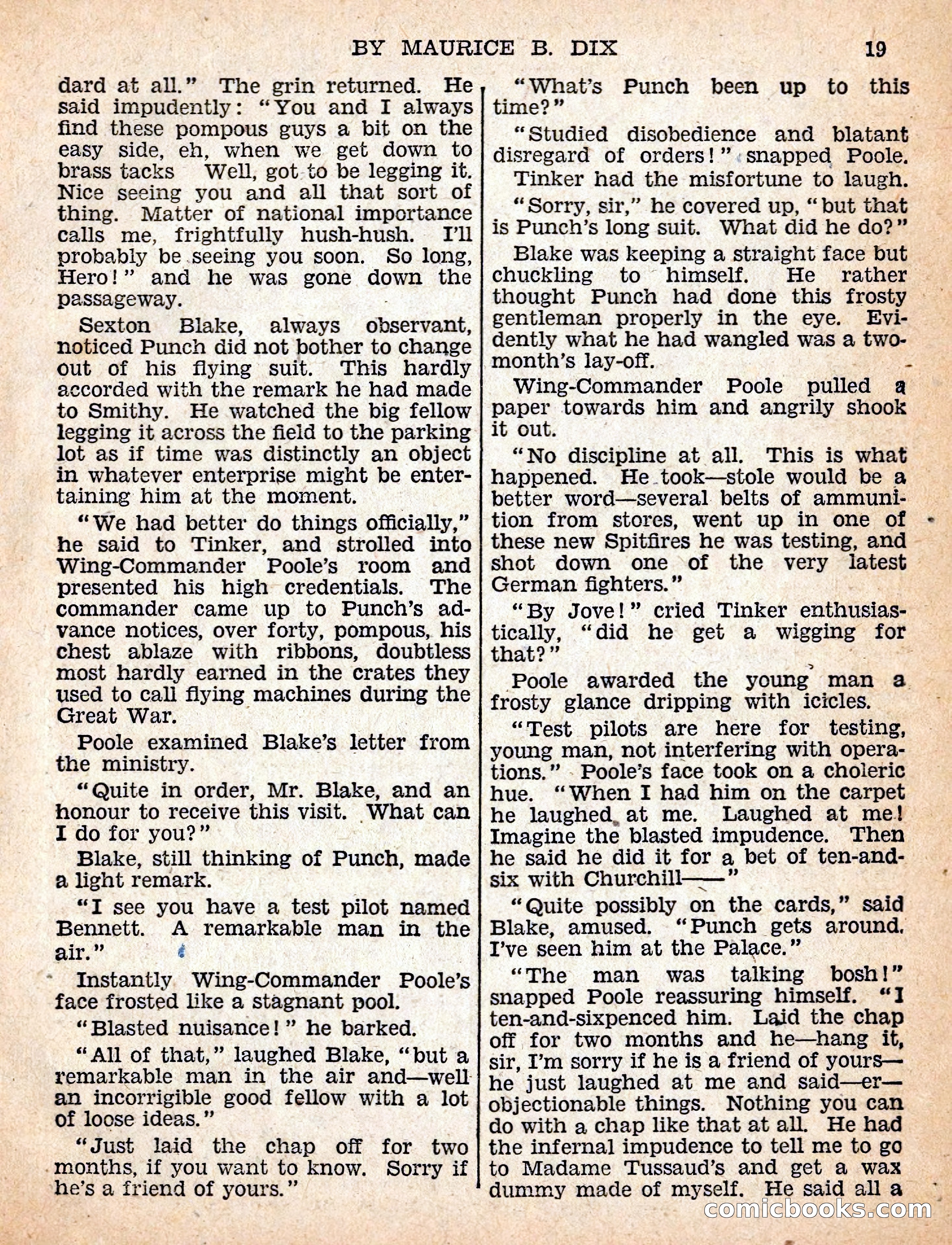 The Sexton Blake Library #54: The Affair of the Smuggled Millions — page 21 of 100