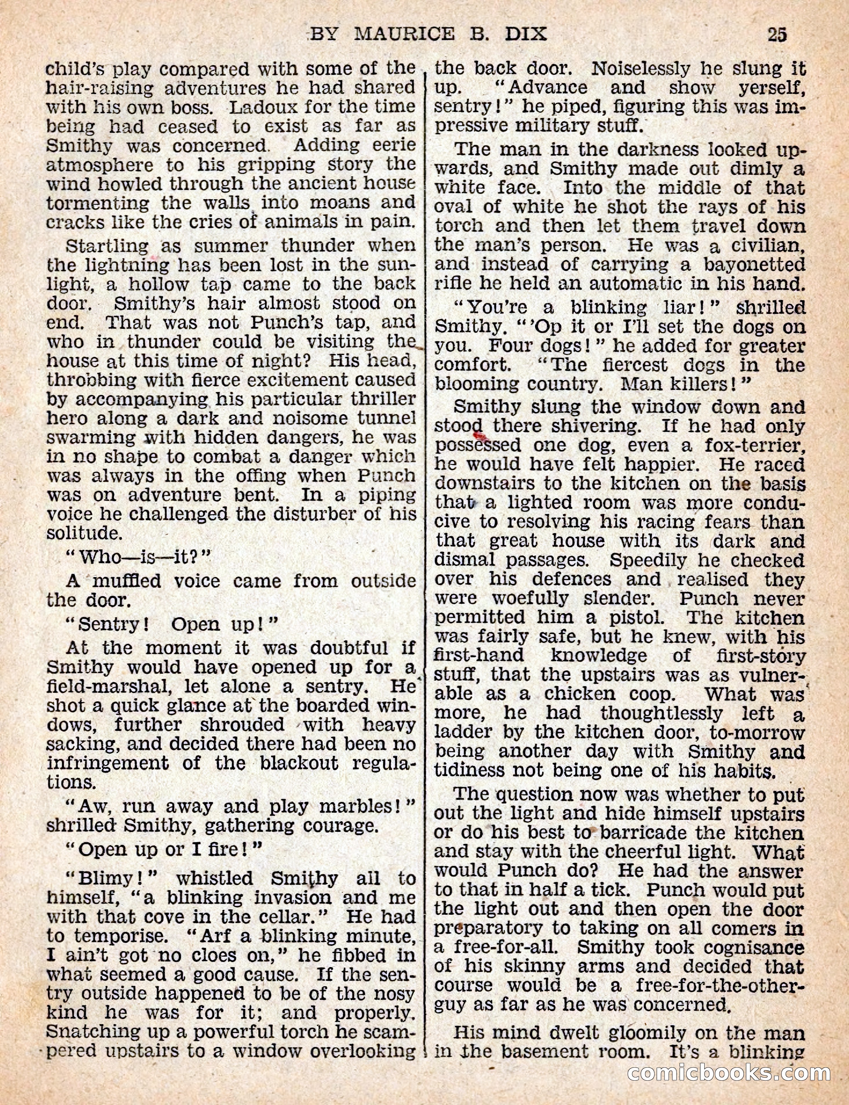 The Sexton Blake Library #54: The Affair of the Smuggled Millions — page 27 of 100