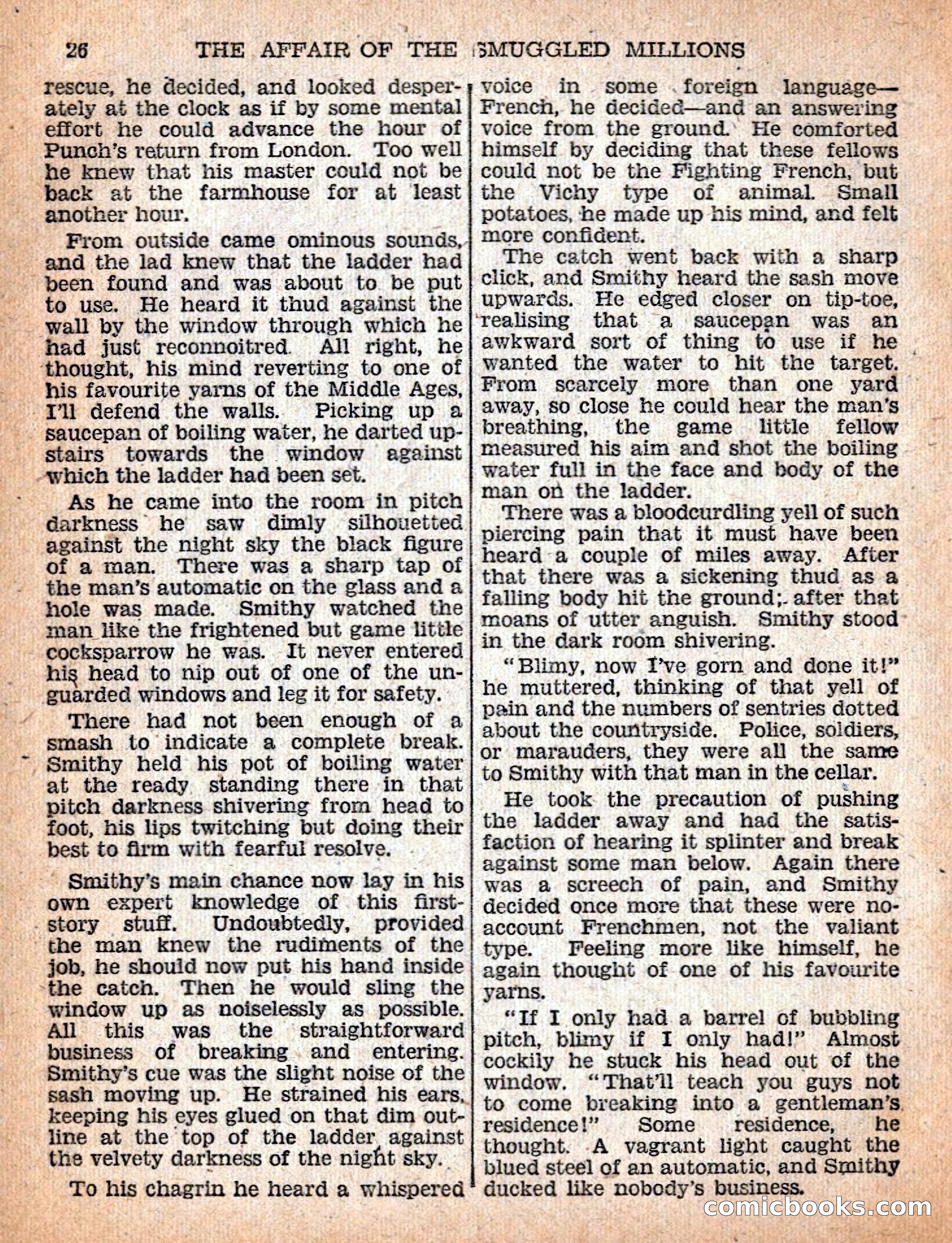 The Sexton Blake Library #54: The Affair of the Smuggled Millions — page 28 of 100