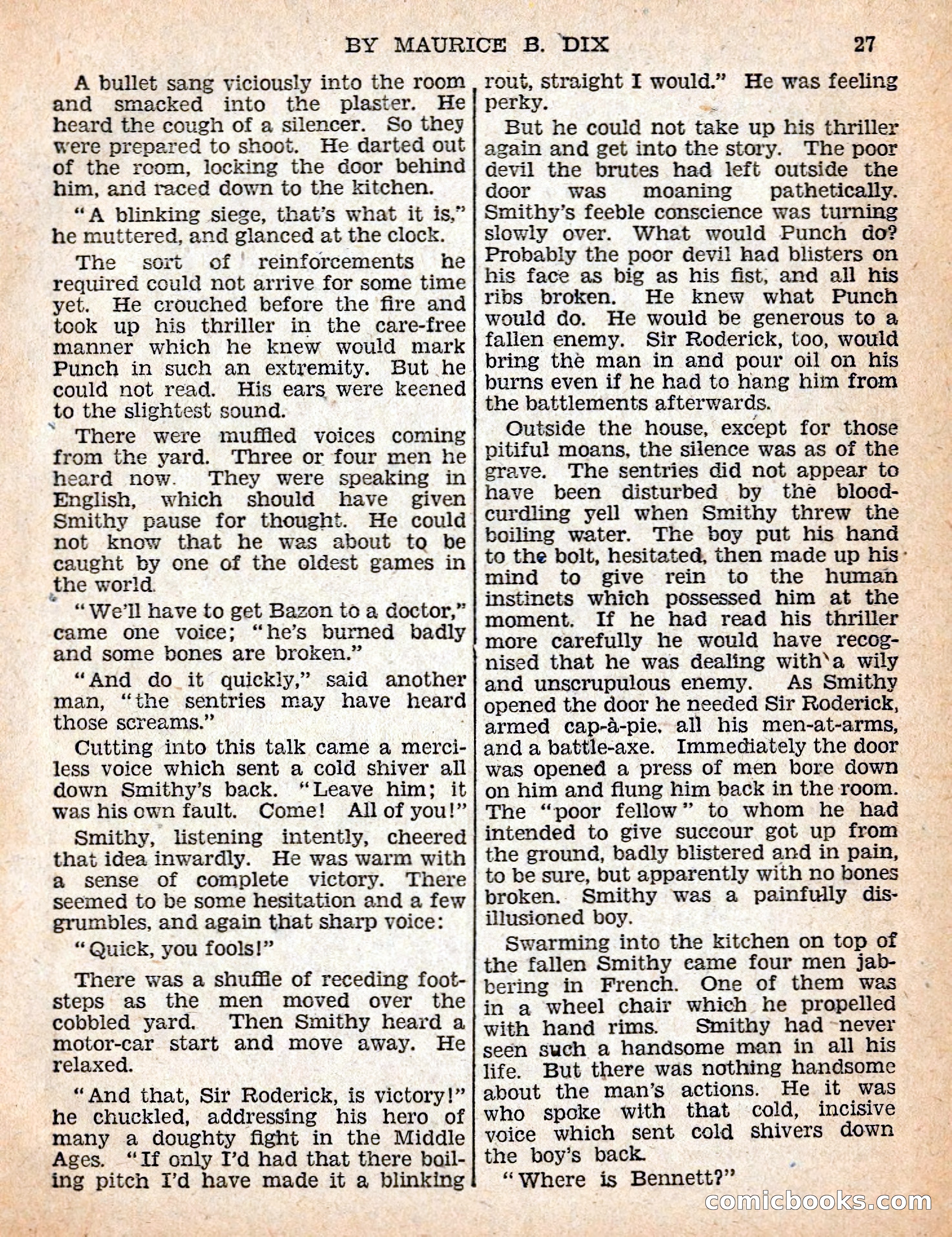 The Sexton Blake Library #54: The Affair of the Smuggled Millions — page 29 of 100
