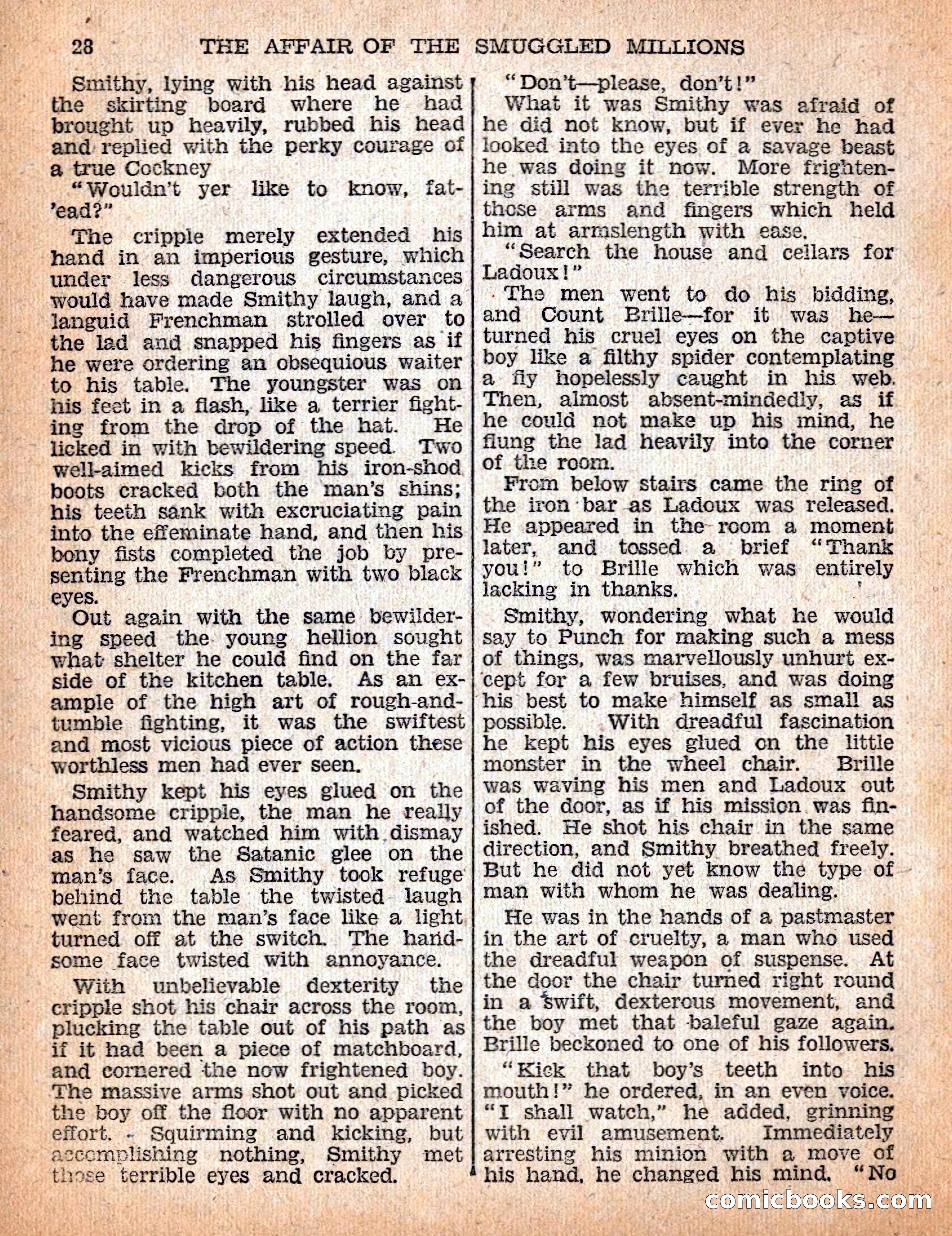The Sexton Blake Library #54: The Affair of the Smuggled Millions — page 30 of 100