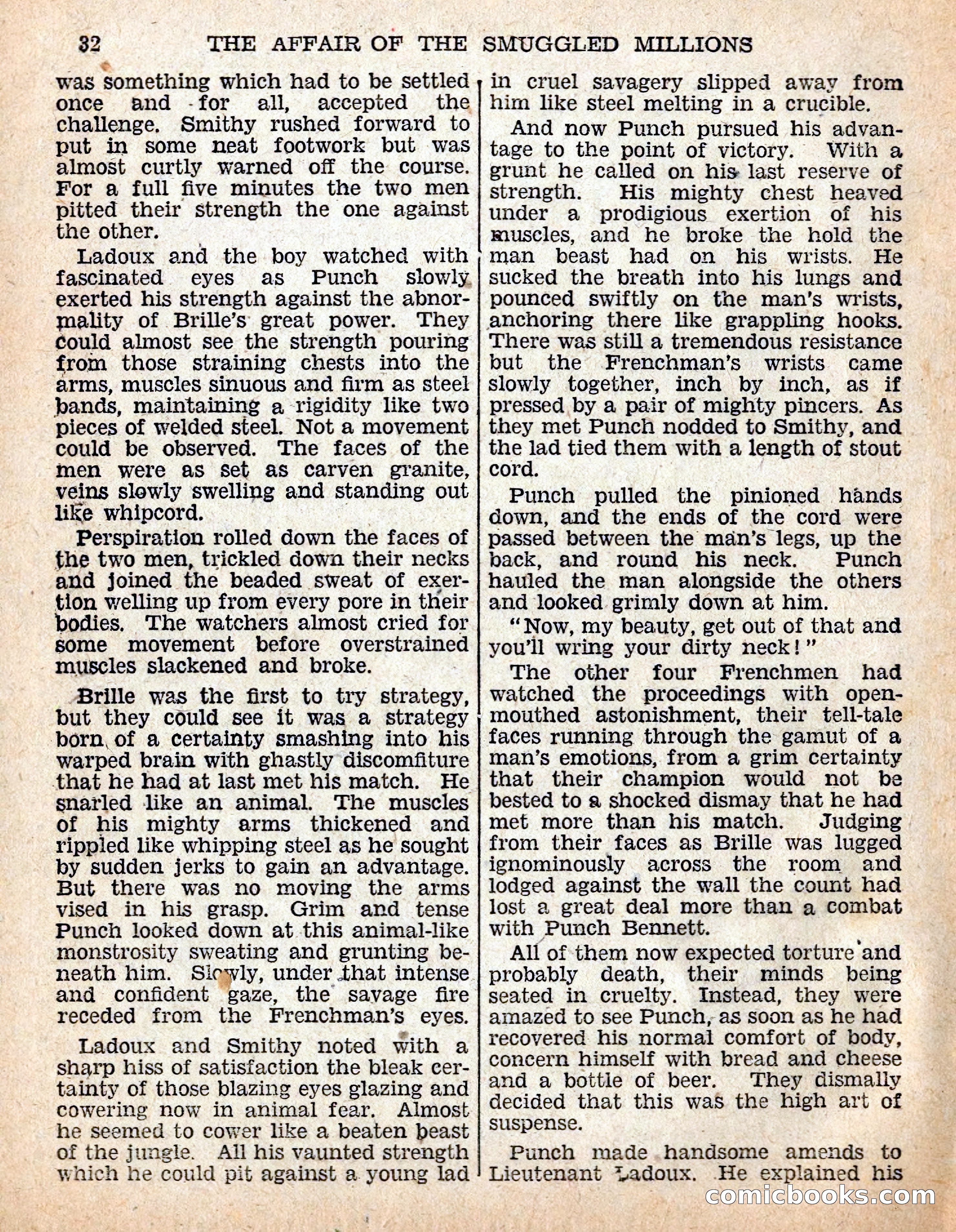 The Sexton Blake Library #54: The Affair of the Smuggled Millions — page 34 of 100