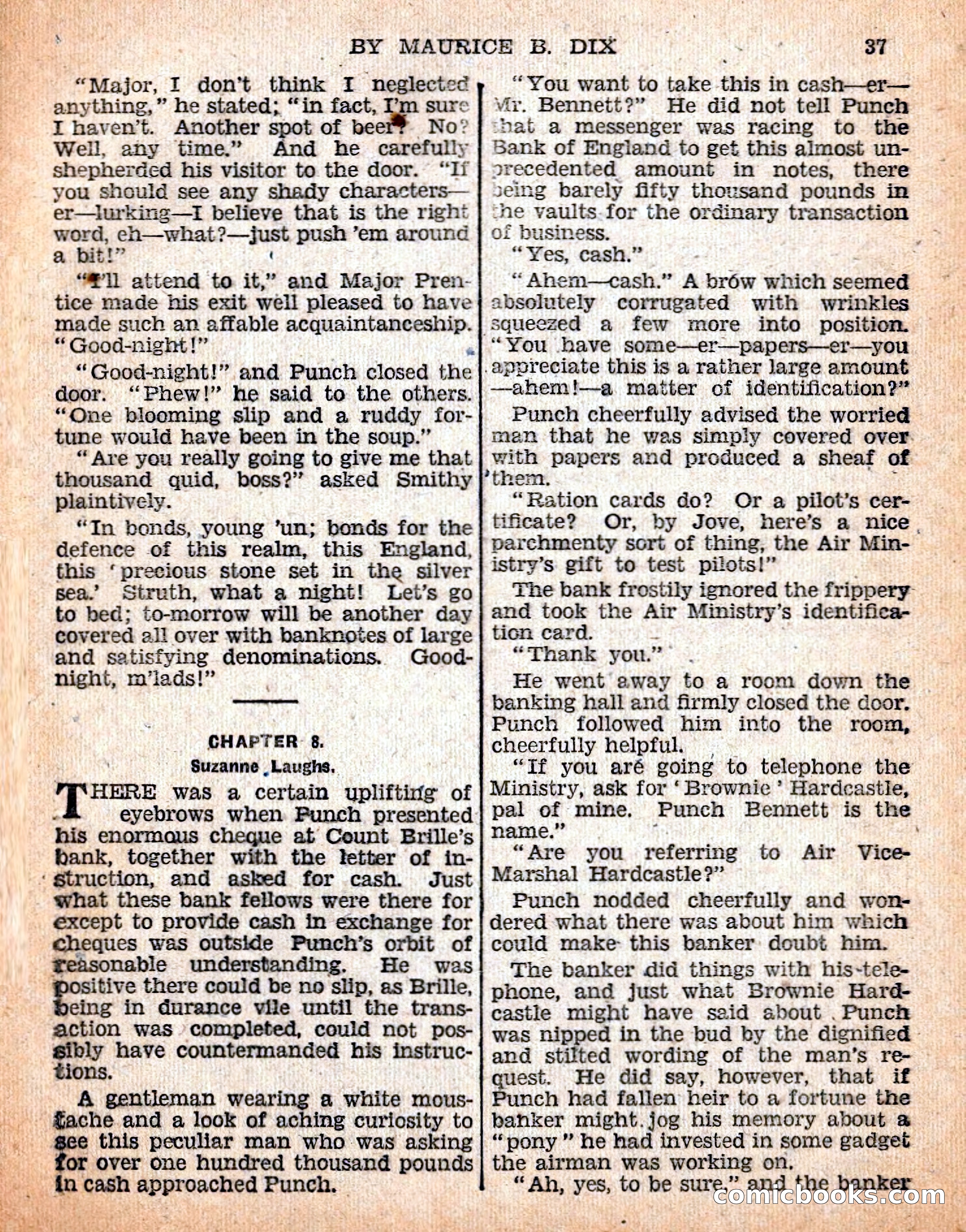 The Sexton Blake Library #54: The Affair of the Smuggled Millions — page 39 of 100
