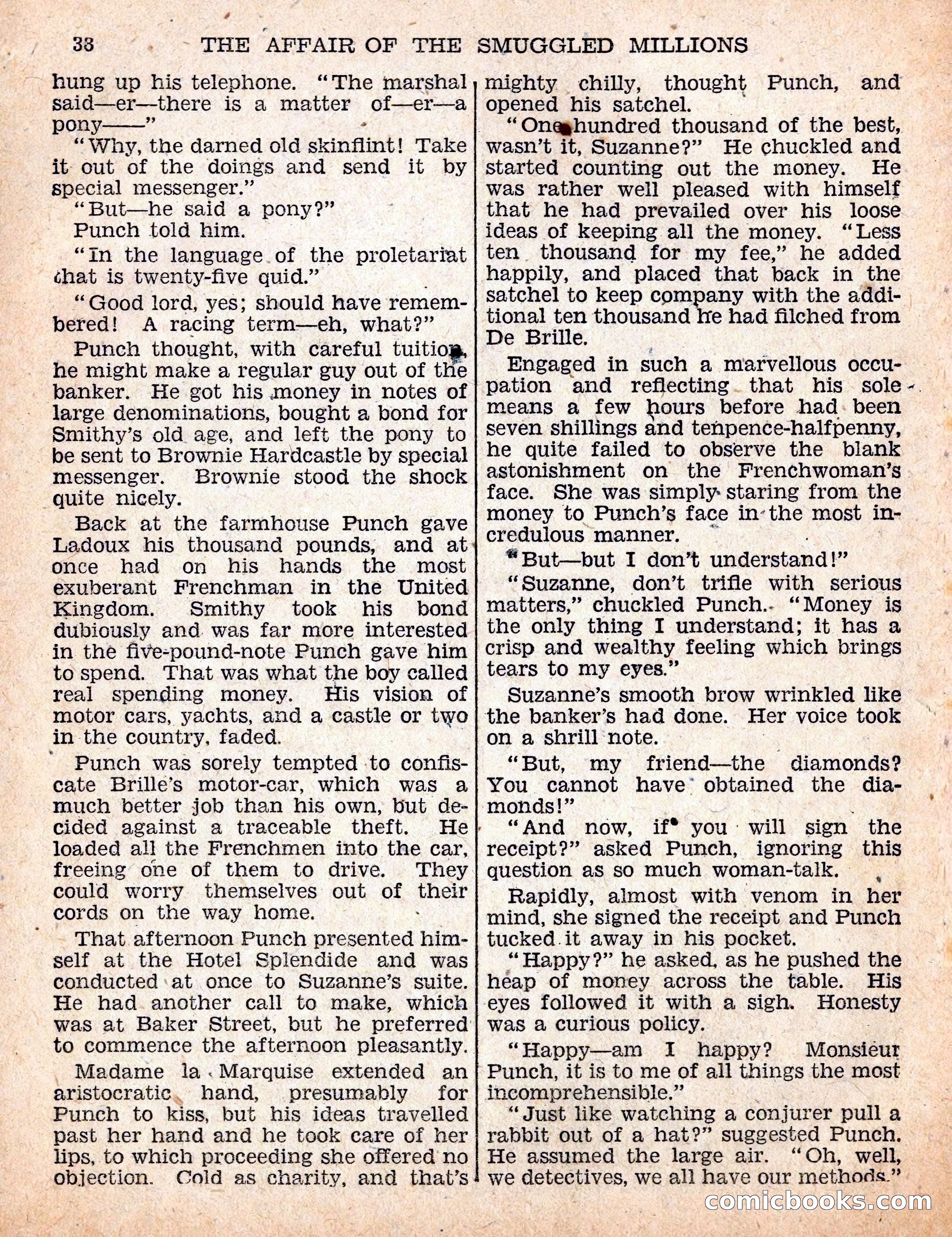The Sexton Blake Library #54: The Affair of the Smuggled Millions — page 40 of 100