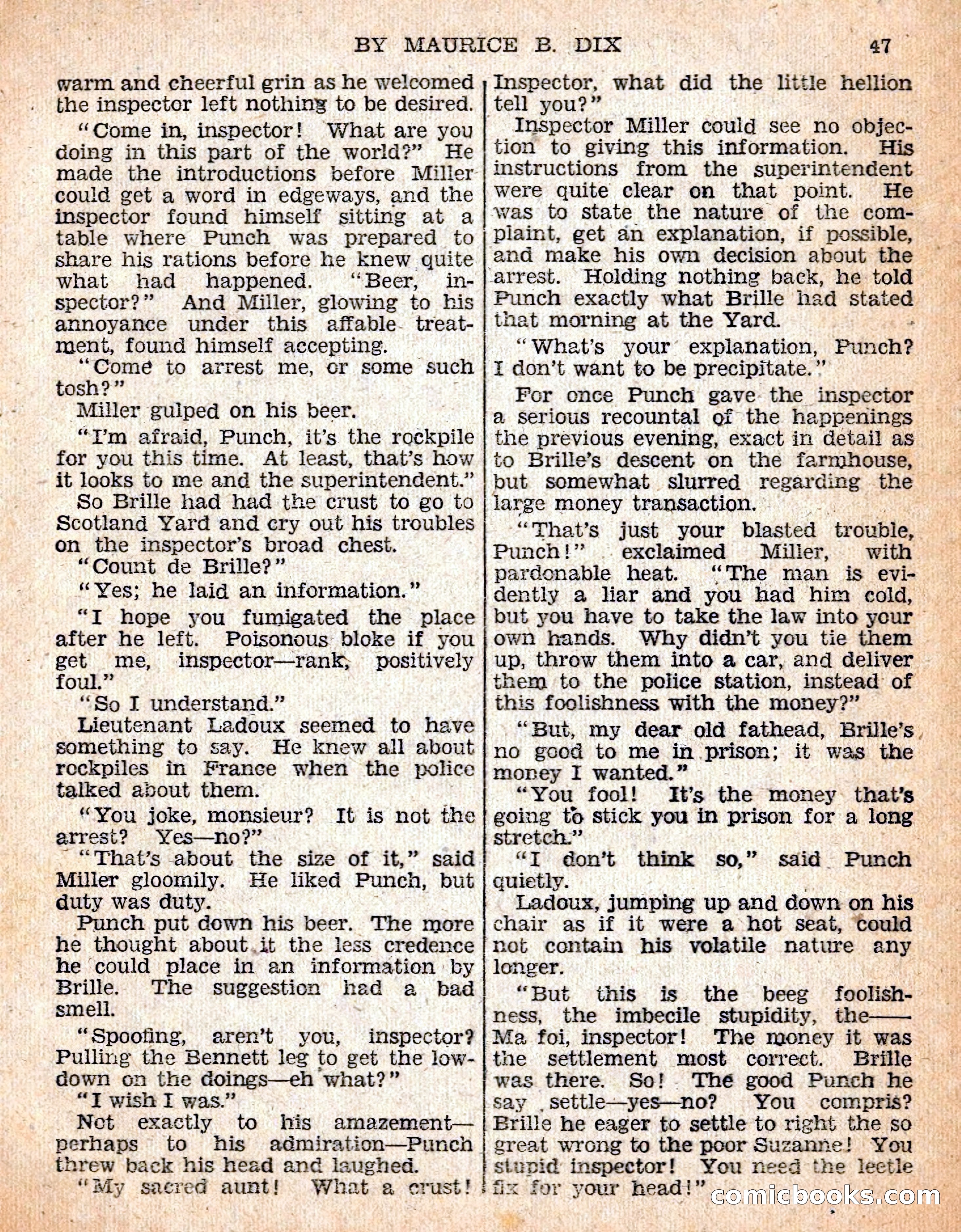 The Sexton Blake Library #54: The Affair of the Smuggled Millions — page 49 of 100
