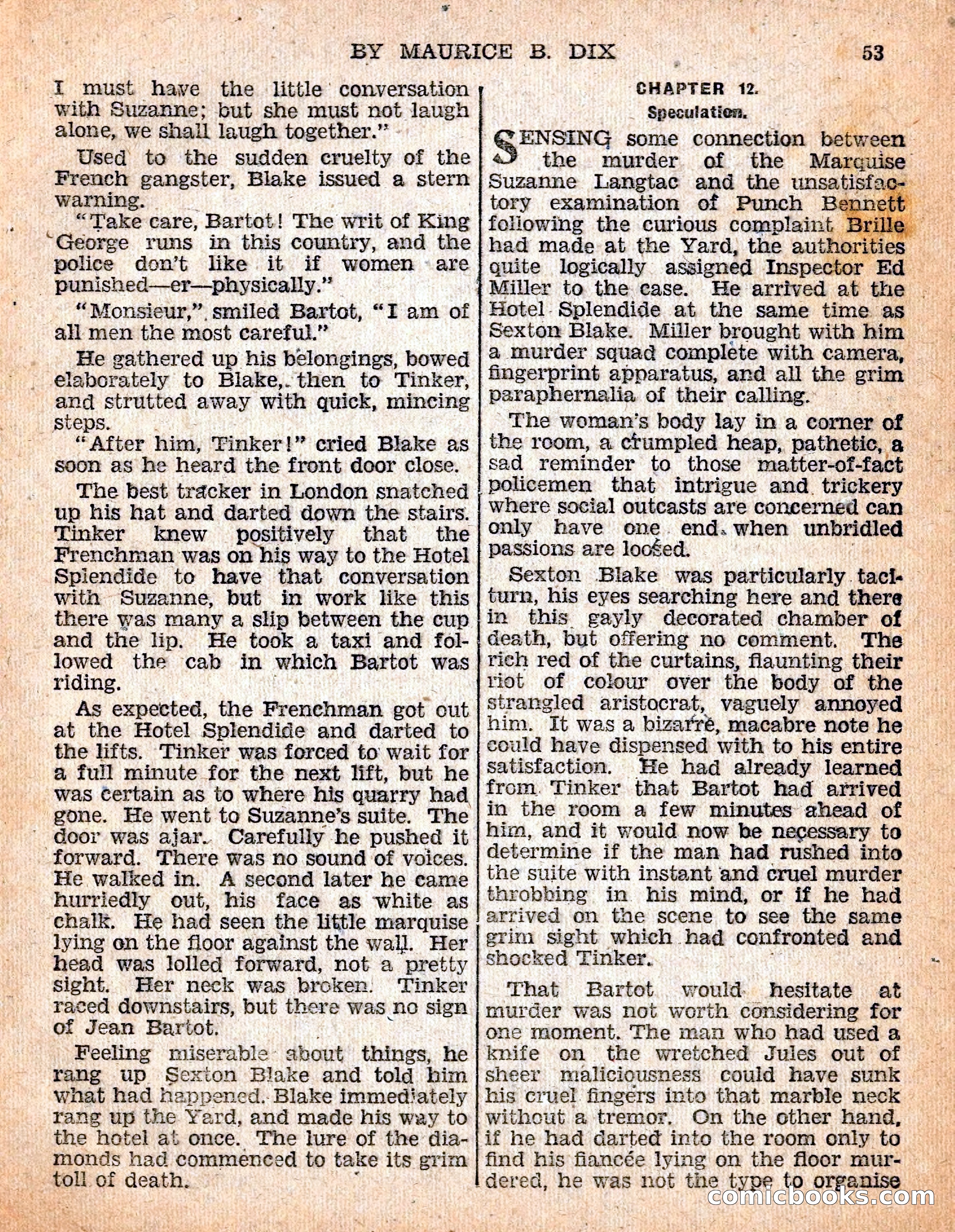 The Sexton Blake Library #54: The Affair of the Smuggled Millions — page 55 of 100