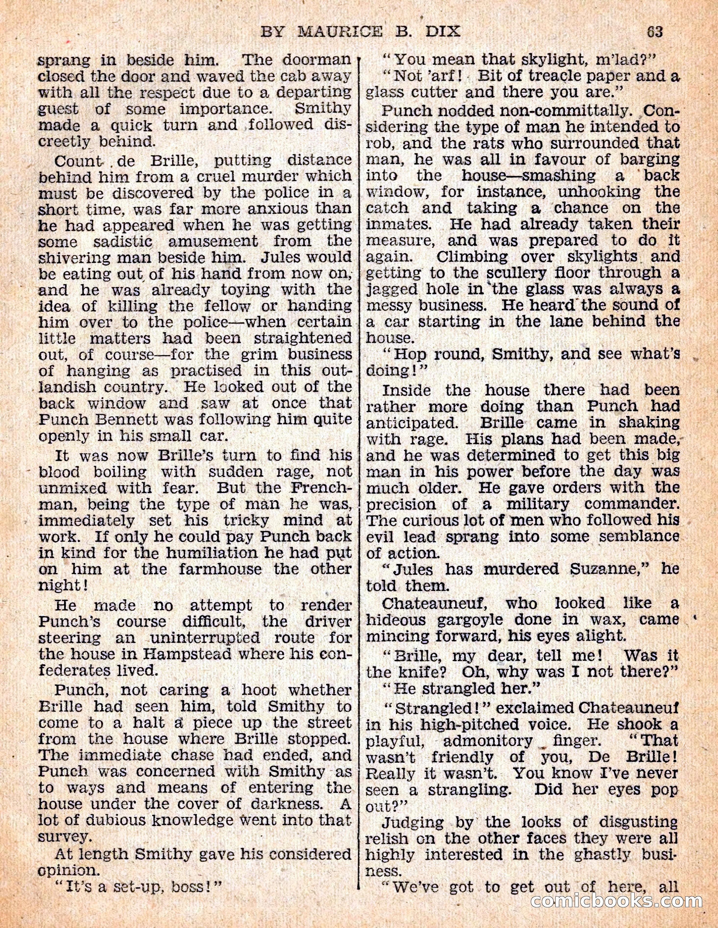 The Sexton Blake Library #54: The Affair of the Smuggled Millions — page 65 of 100