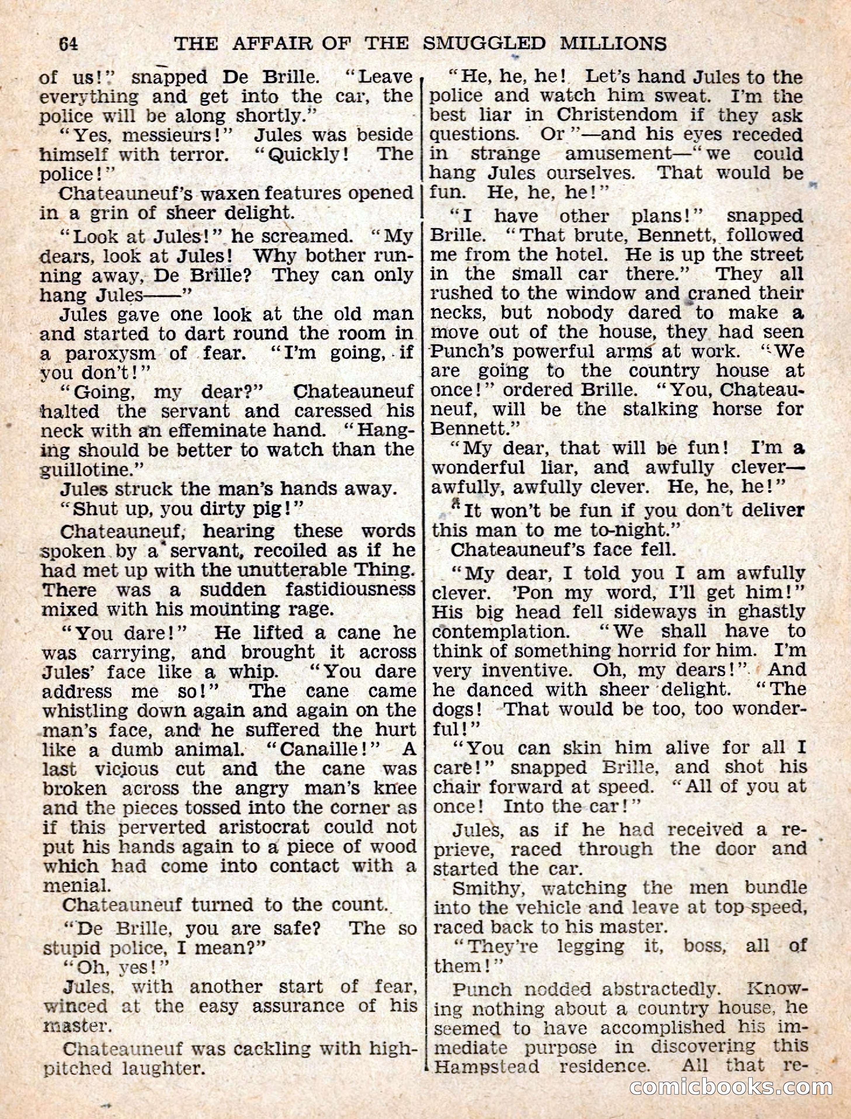 The Sexton Blake Library #54: The Affair of the Smuggled Millions — page 66 of 100