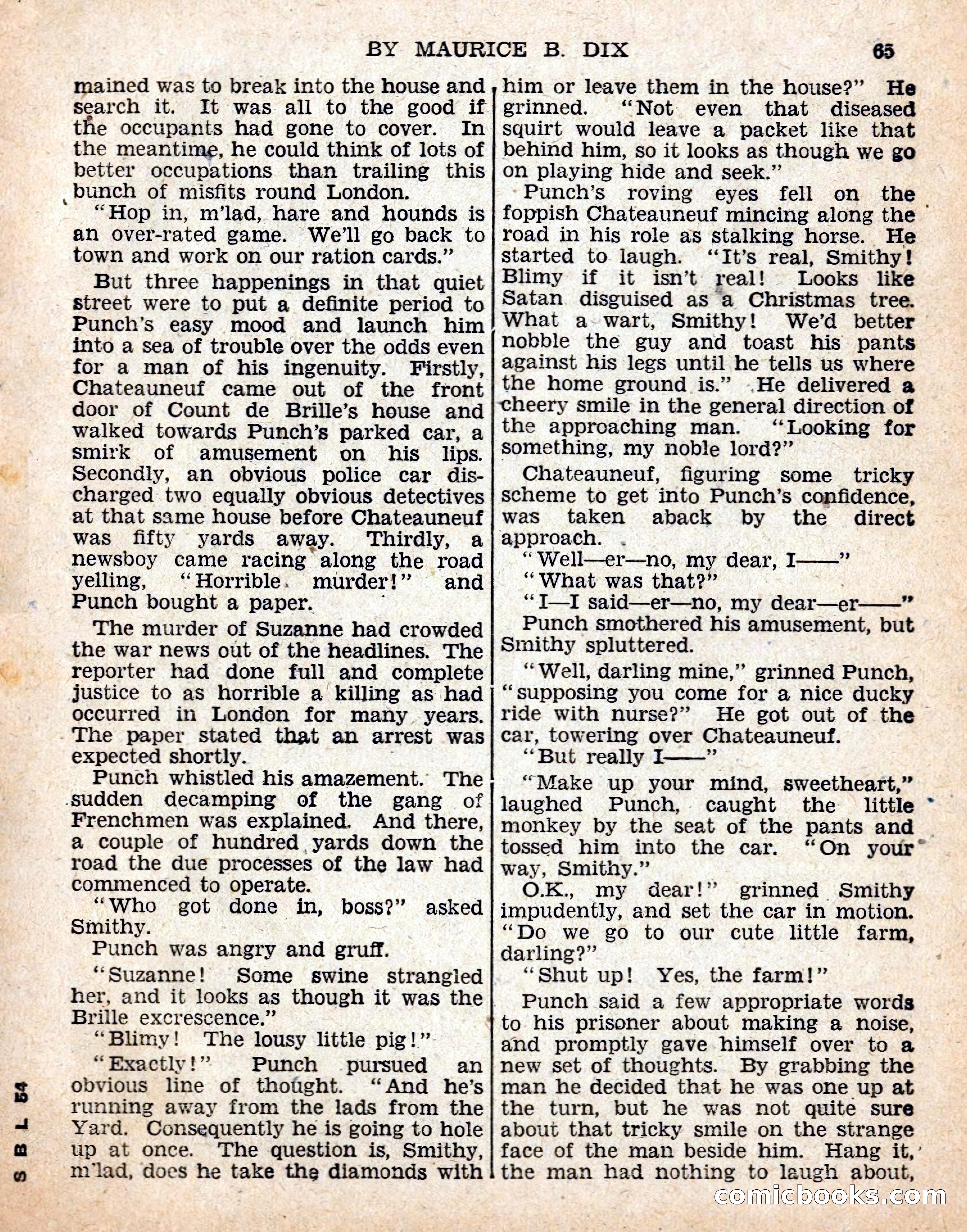 The Sexton Blake Library #54: The Affair of the Smuggled Millions — page 67 of 100