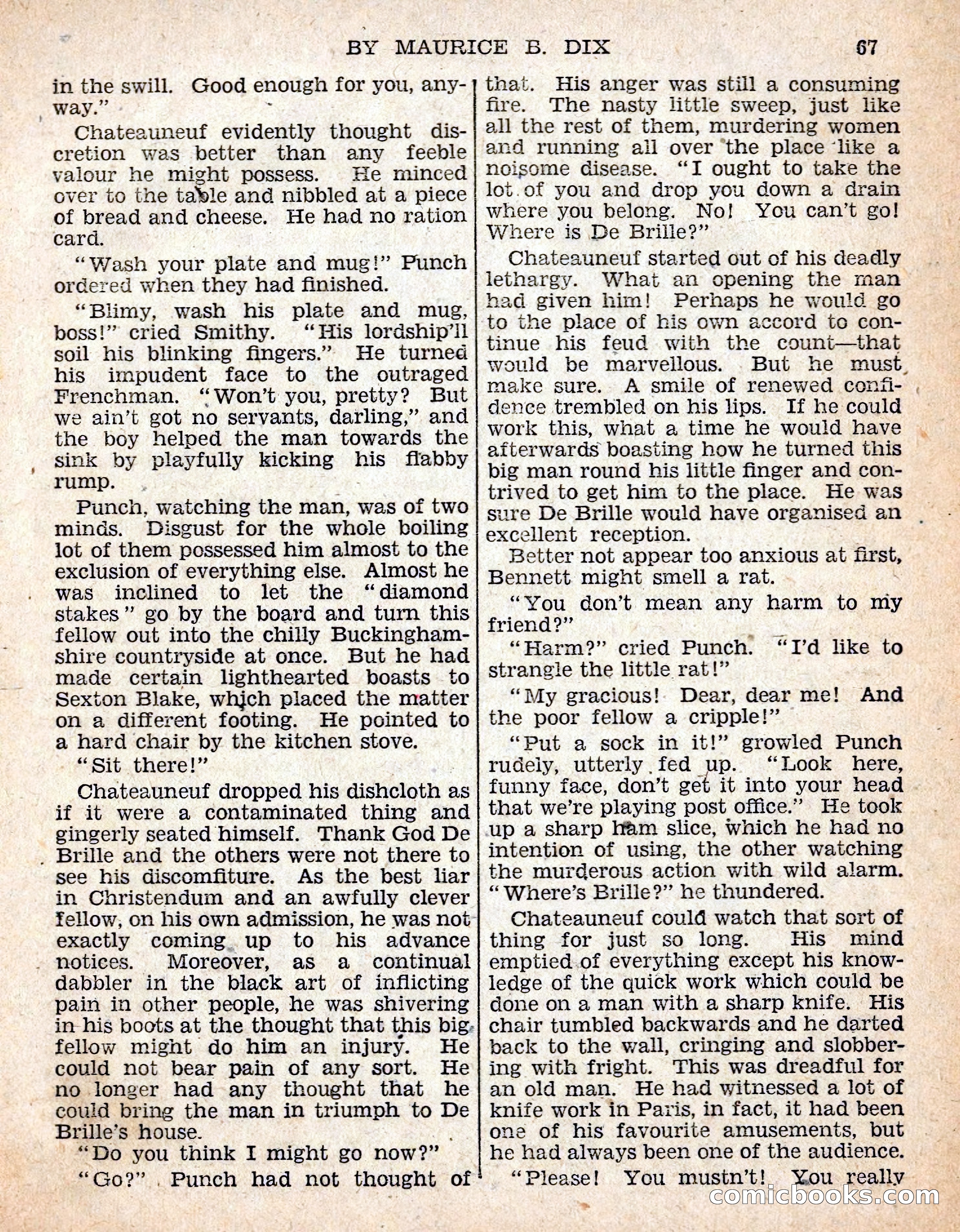 The Sexton Blake Library #54: The Affair of the Smuggled Millions — page 69 of 100