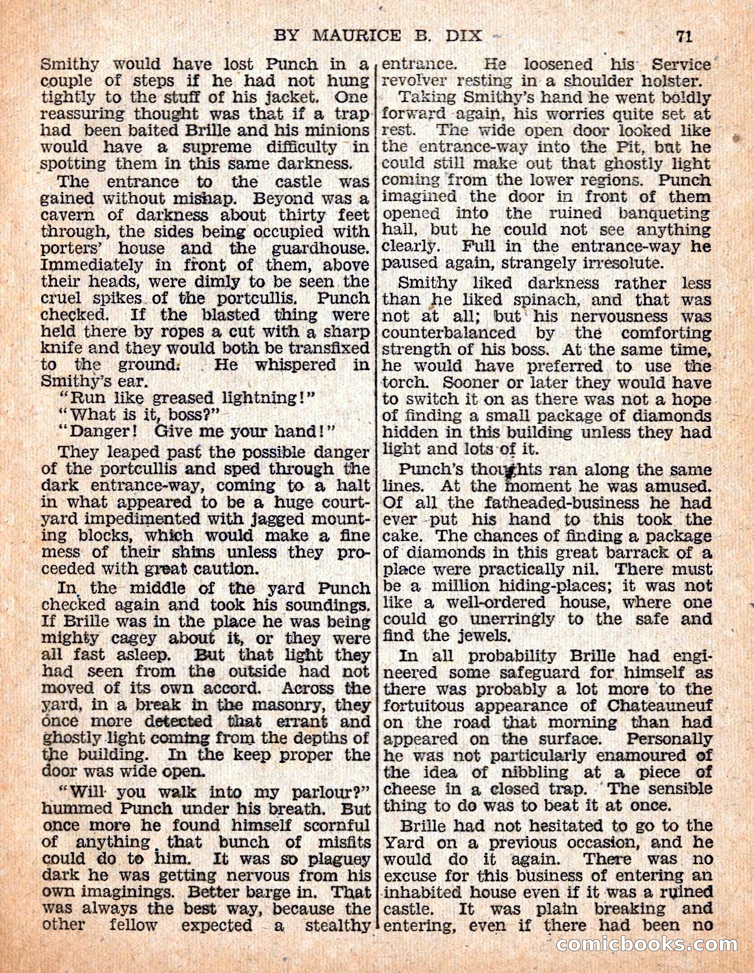 The Sexton Blake Library #54: The Affair of the Smuggled Millions — page 73 of 100