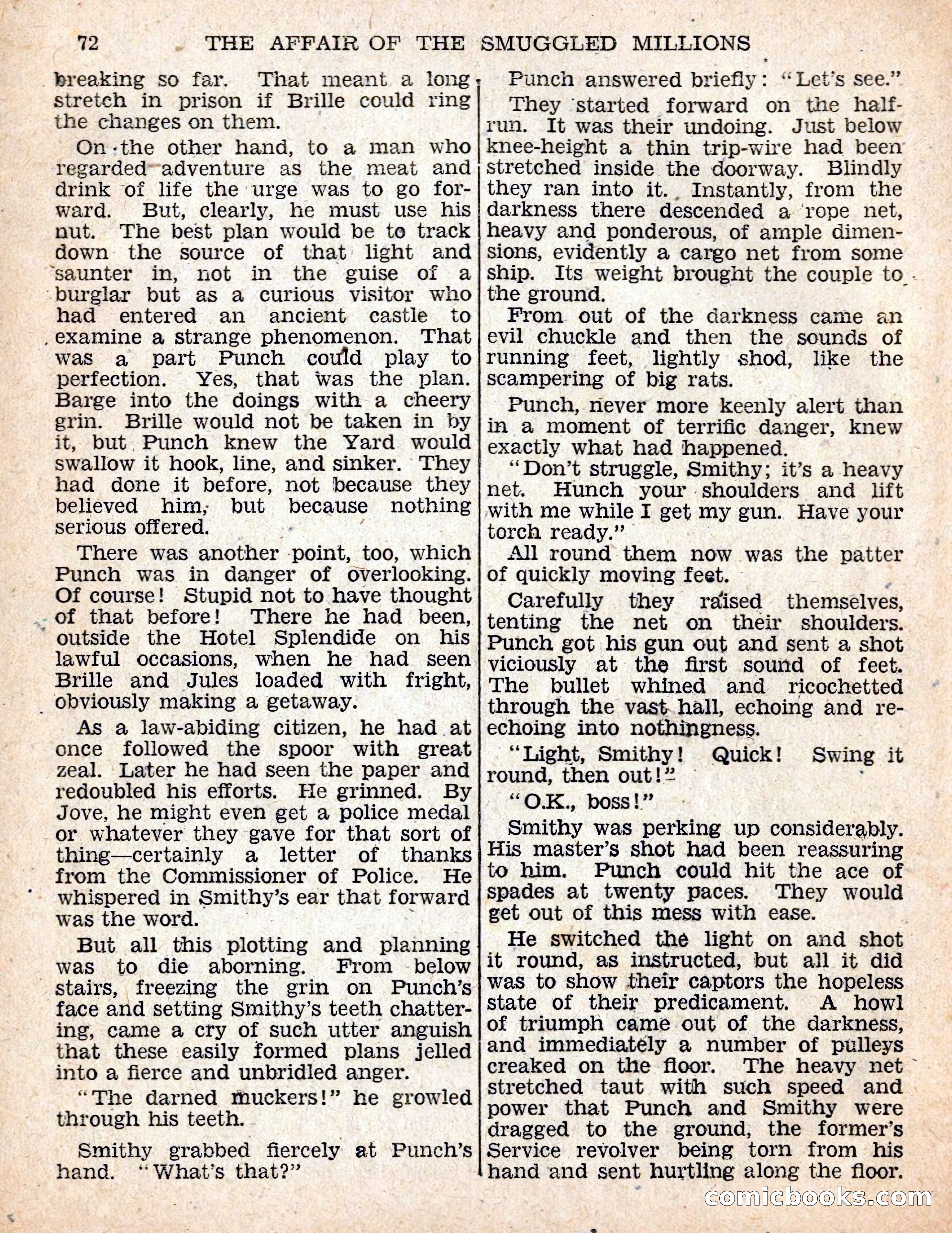 The Sexton Blake Library #54: The Affair of the Smuggled Millions — page 74 of 100