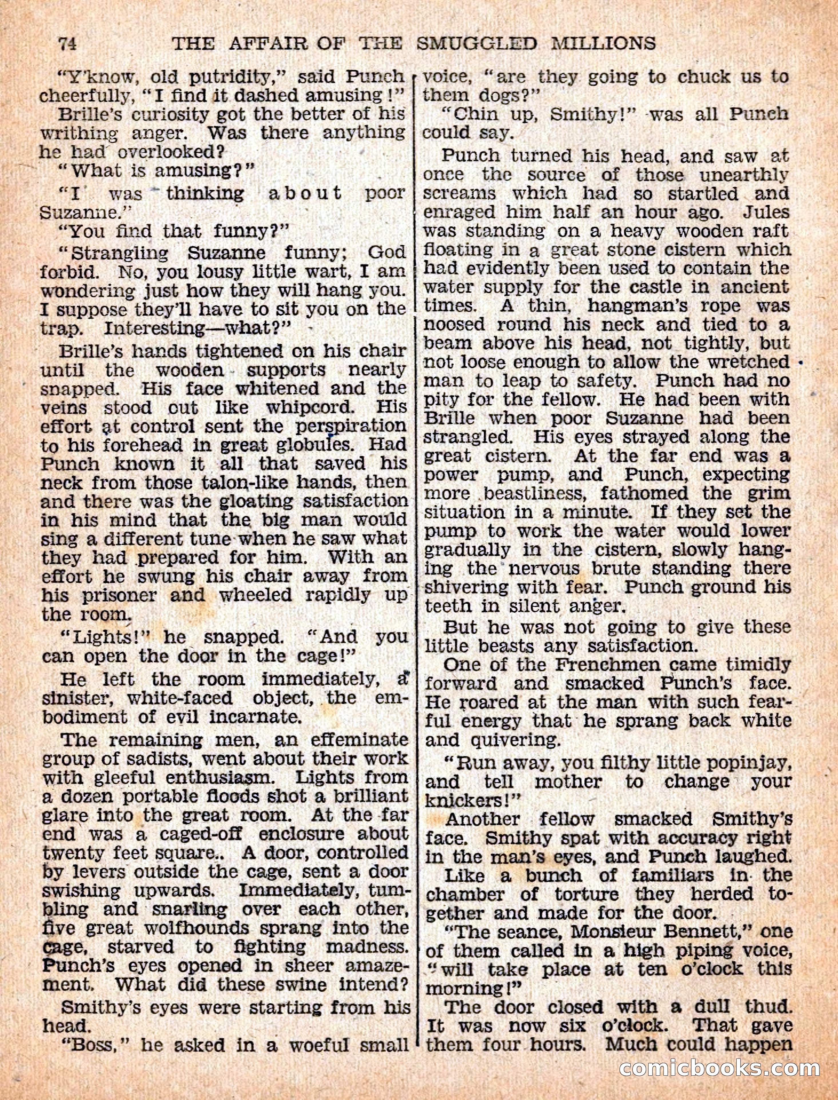The Sexton Blake Library #54: The Affair of the Smuggled Millions — page 76 of 100