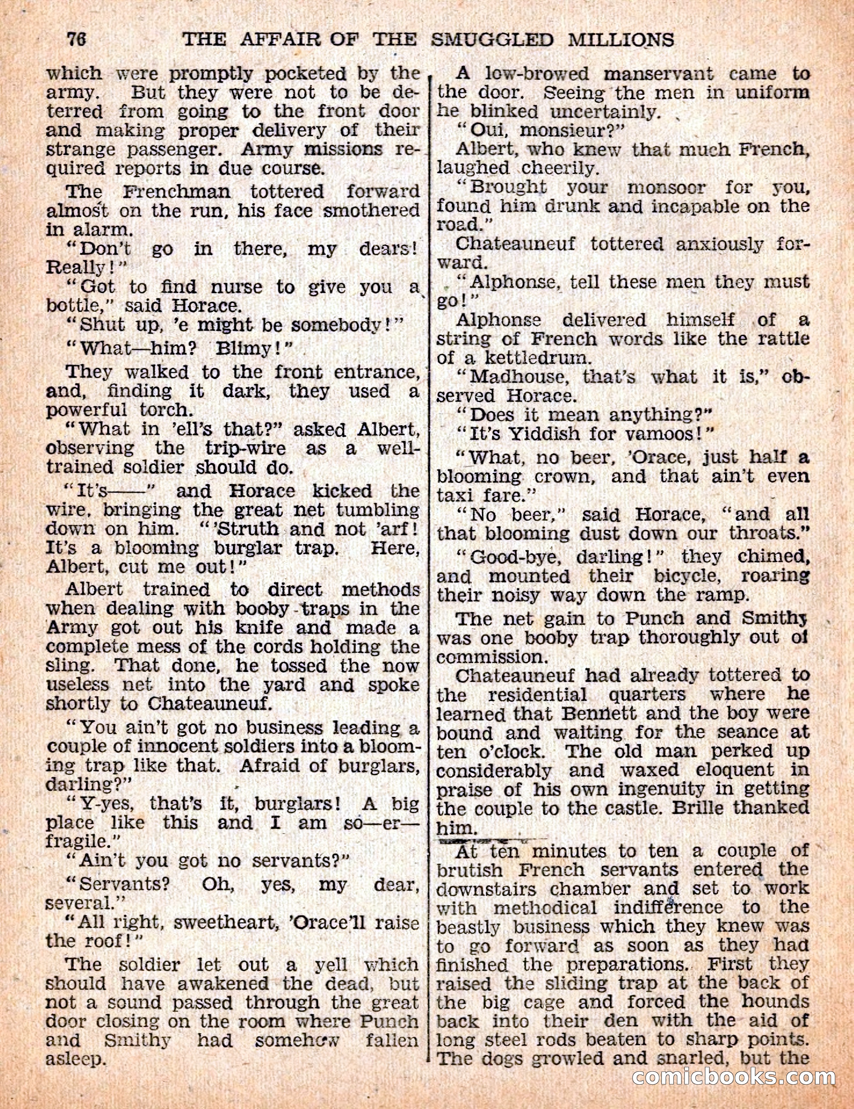 The Sexton Blake Library #54: The Affair of the Smuggled Millions — page 78 of 100