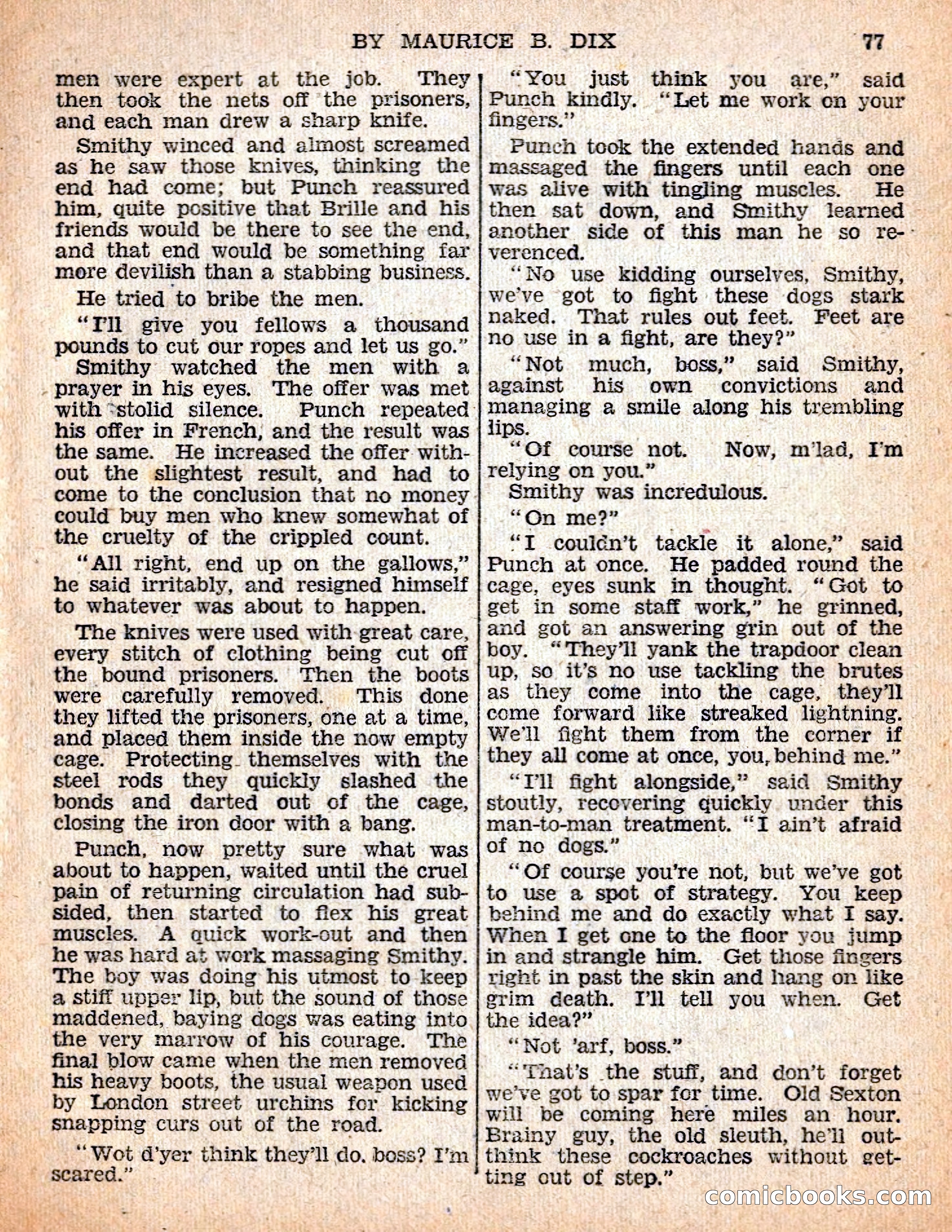 The Sexton Blake Library #54: The Affair of the Smuggled Millions — page 79 of 100