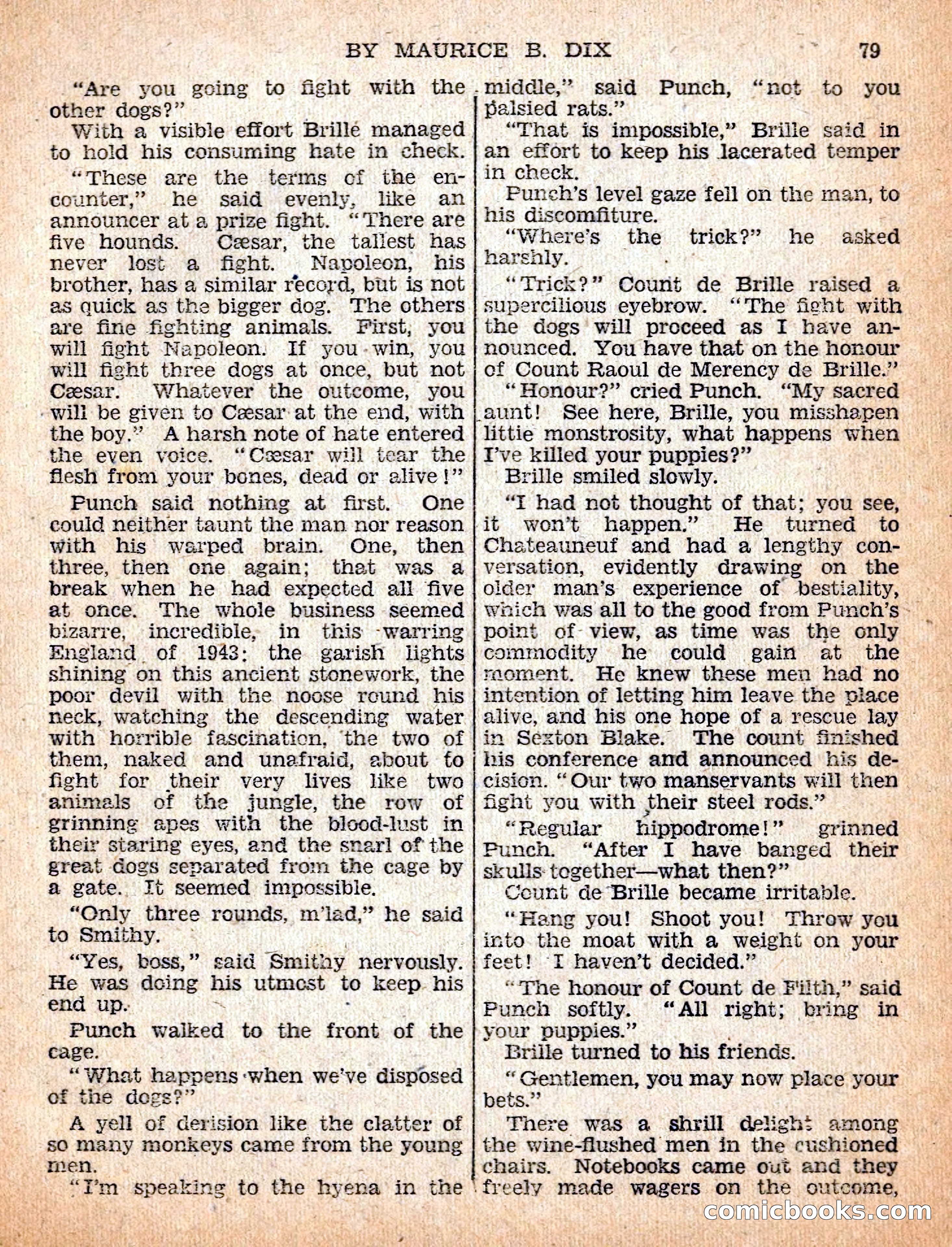 The Sexton Blake Library #54: The Affair of the Smuggled Millions — page 81 of 100