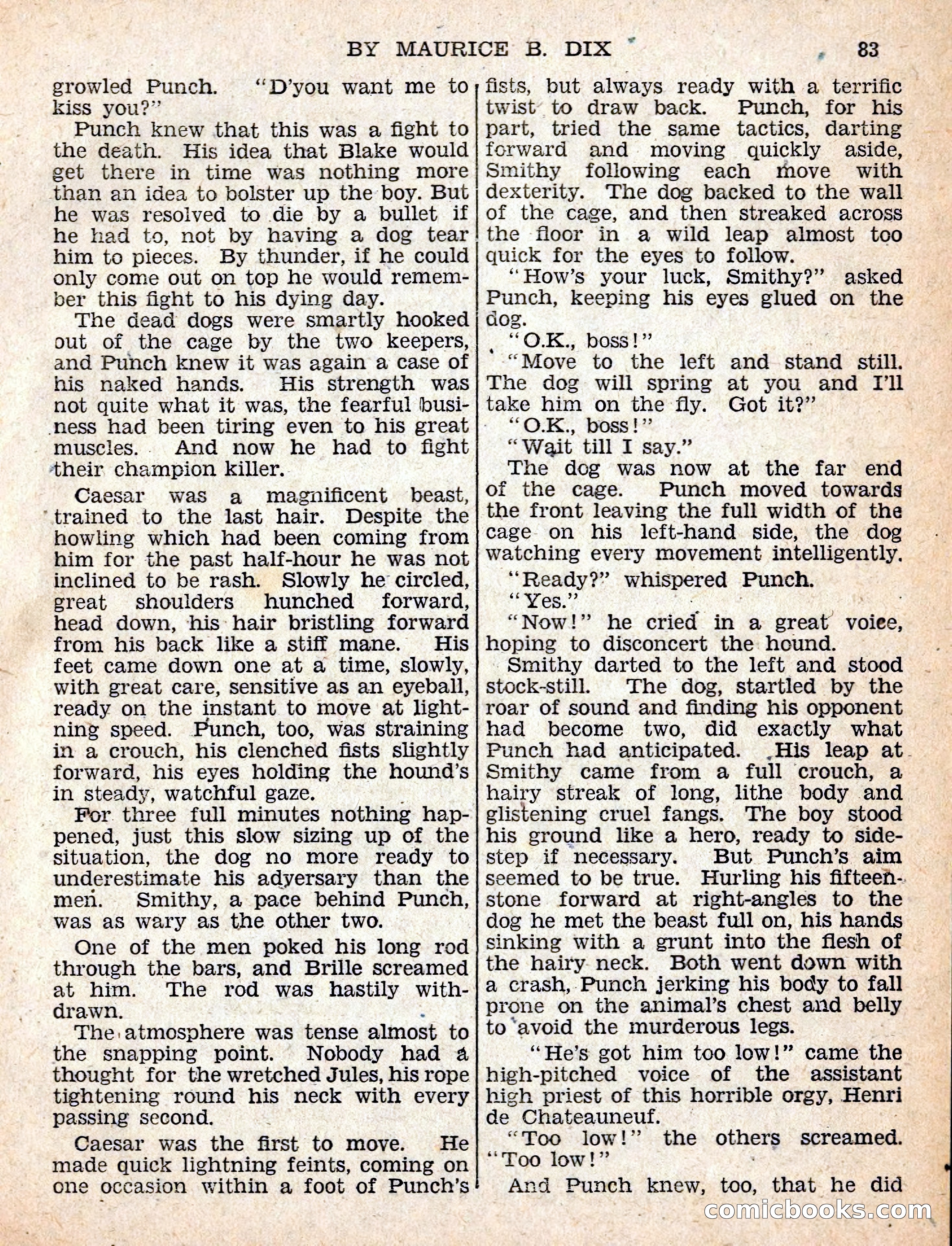 The Sexton Blake Library #54: The Affair of the Smuggled Millions — page 85 of 100