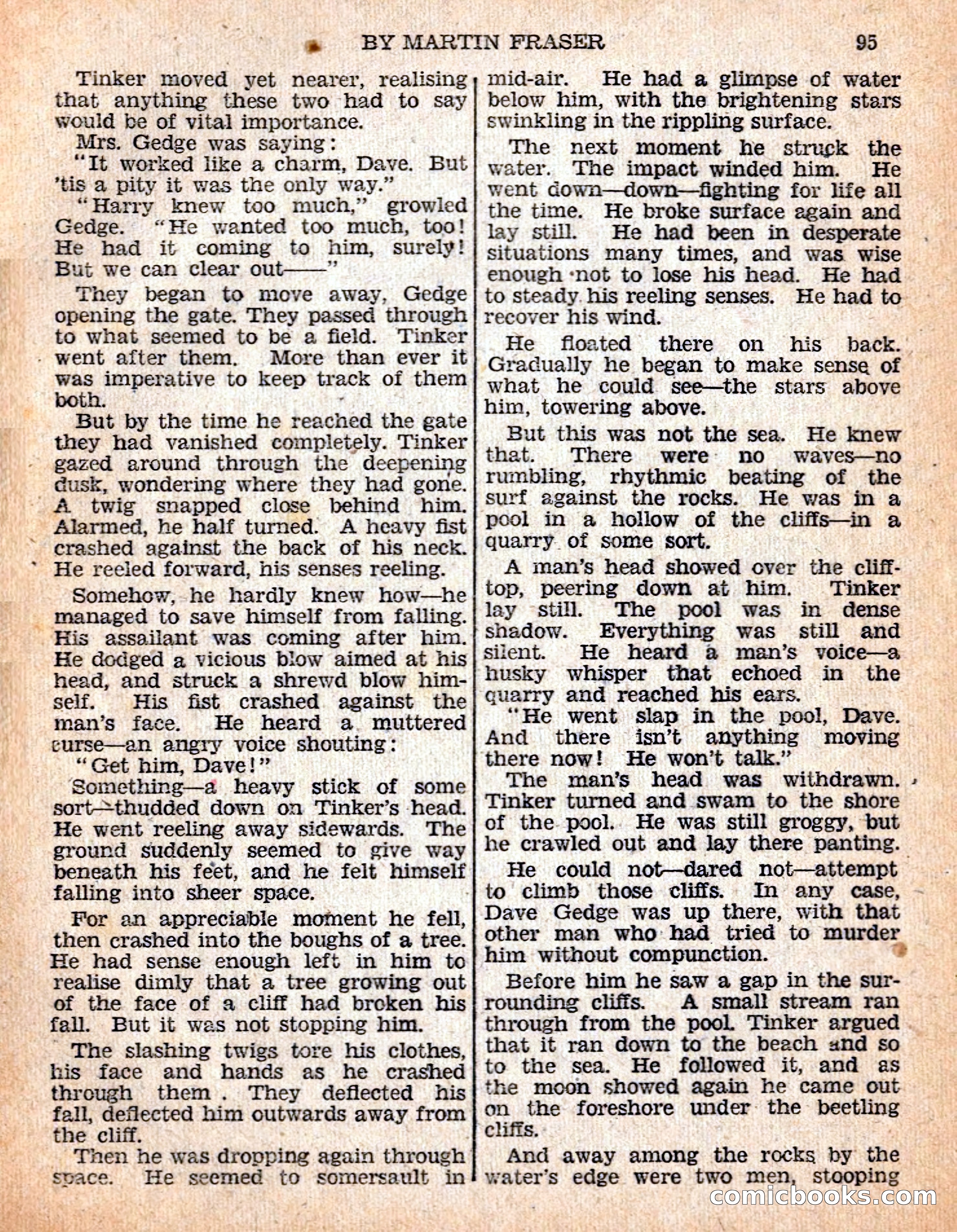 The Sexton Blake Library #54: The Affair of the Smuggled Millions — page 97 of 100