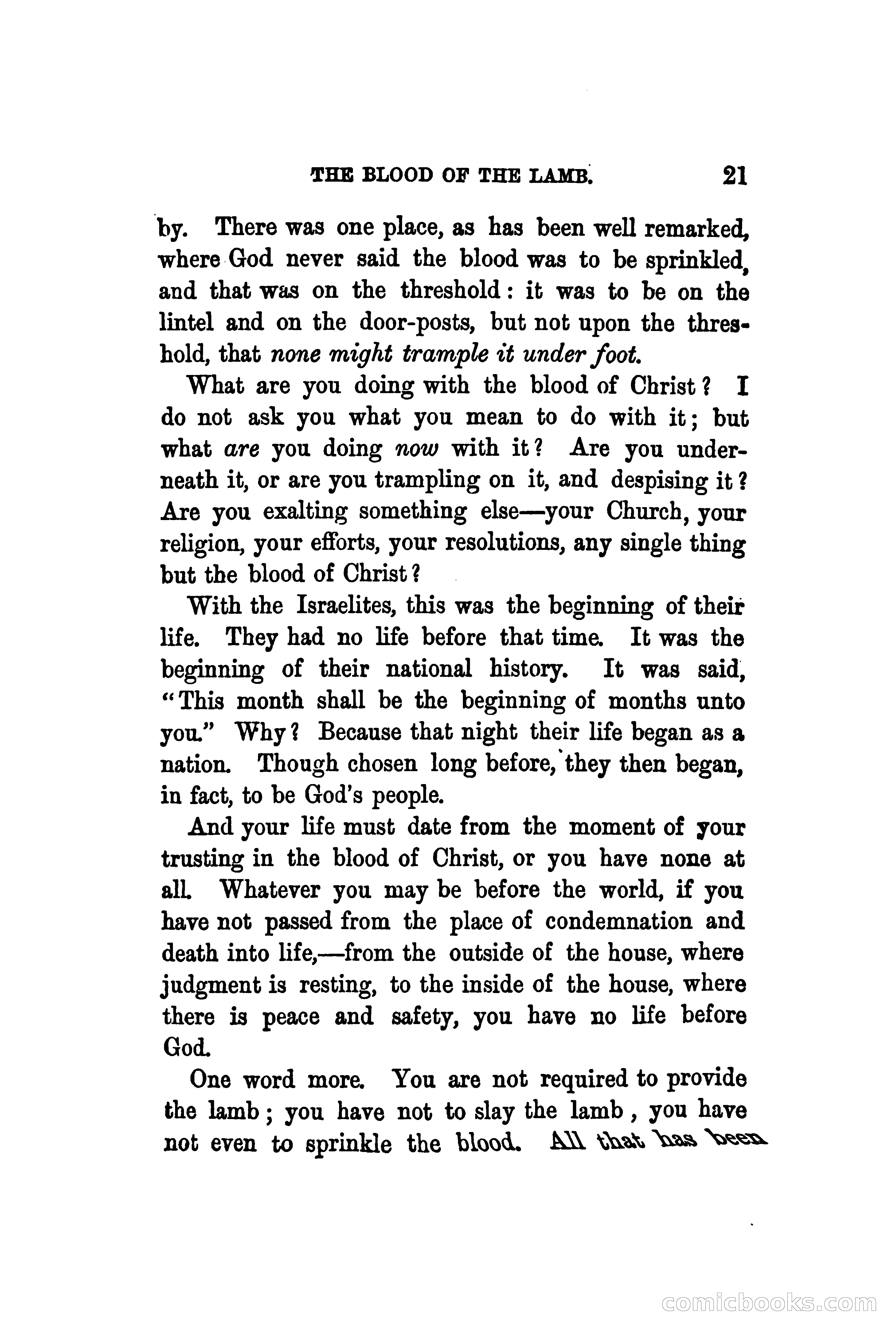 The Shadow and the Substance: Addresses on the Passover — page 34 of 224