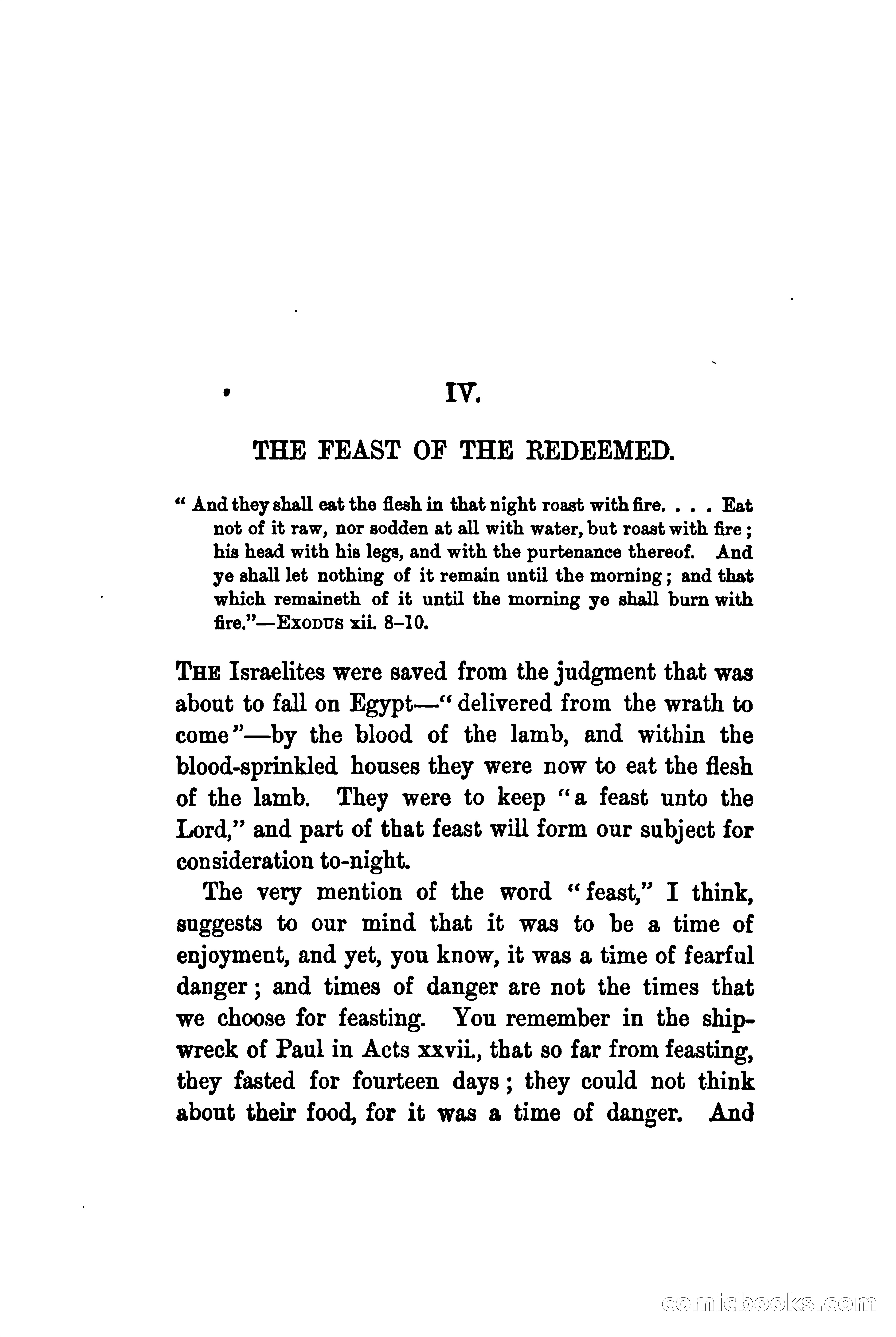 The Shadow and the Substance: Addresses on the Passover — page 79 of 224
