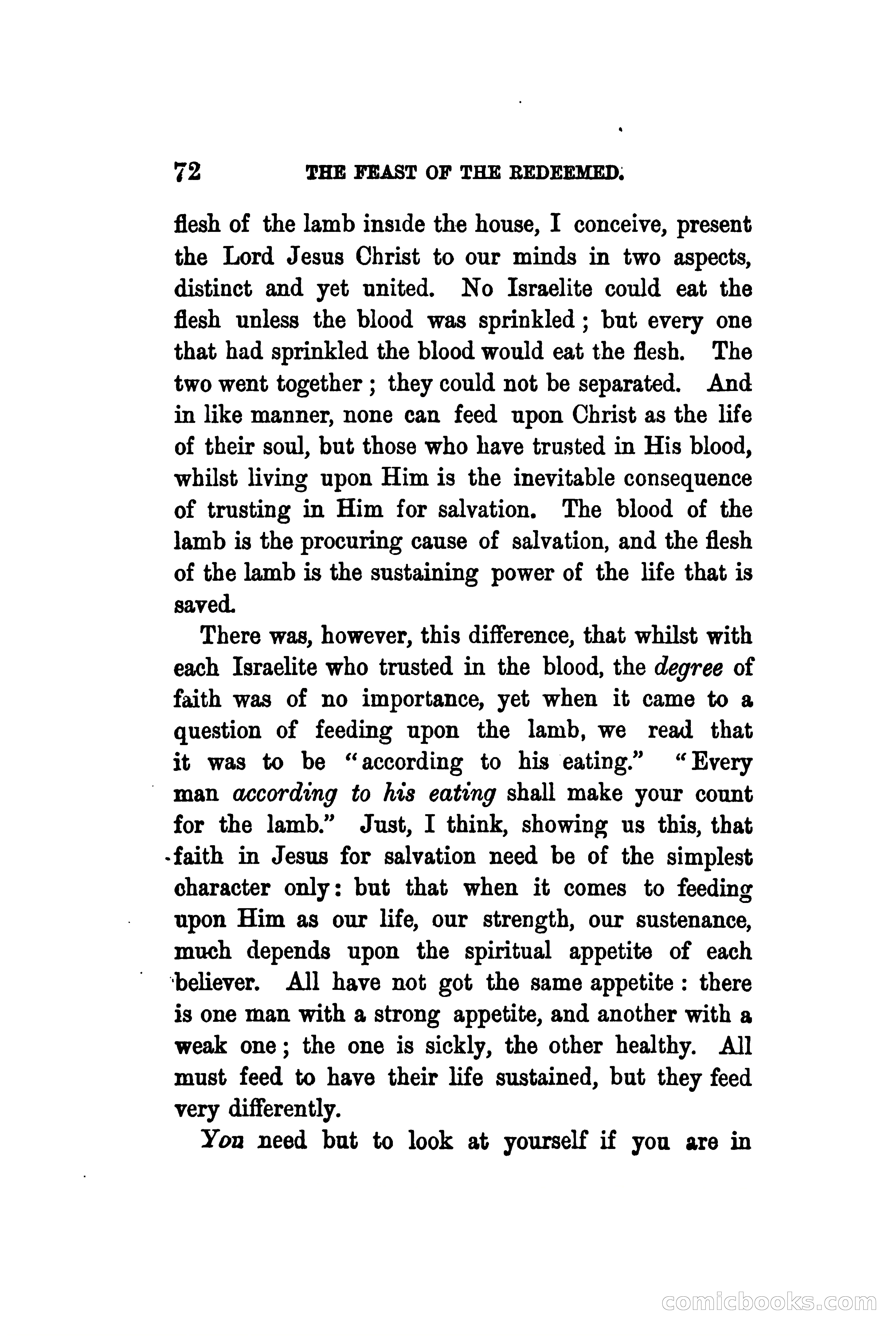 The Shadow and the Substance: Addresses on the Passover — page 85 of 224