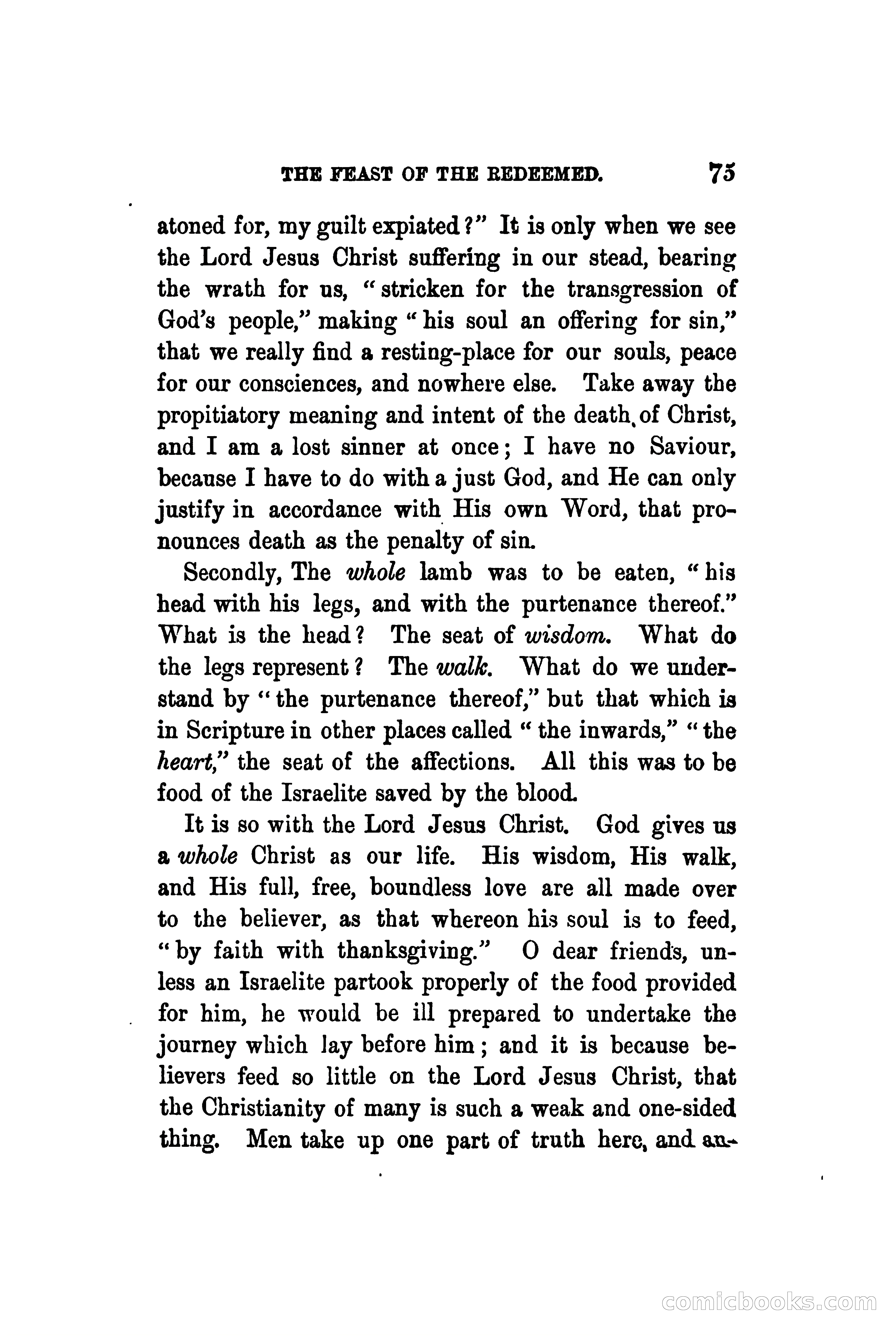 The Shadow and the Substance: Addresses on the Passover — page 88 of 224