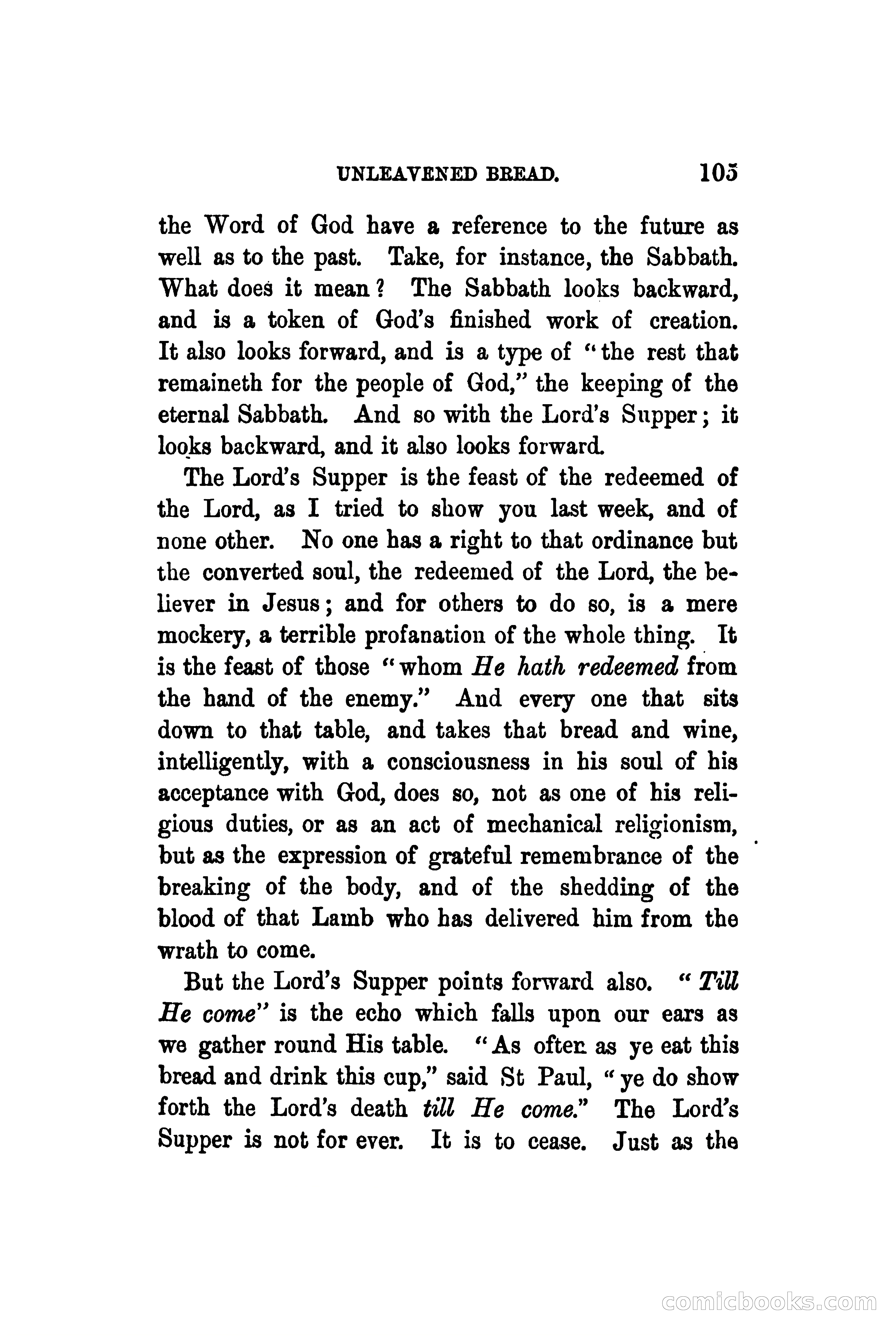 The Shadow and the Substance: Addresses on the Passover — page 118 of 224