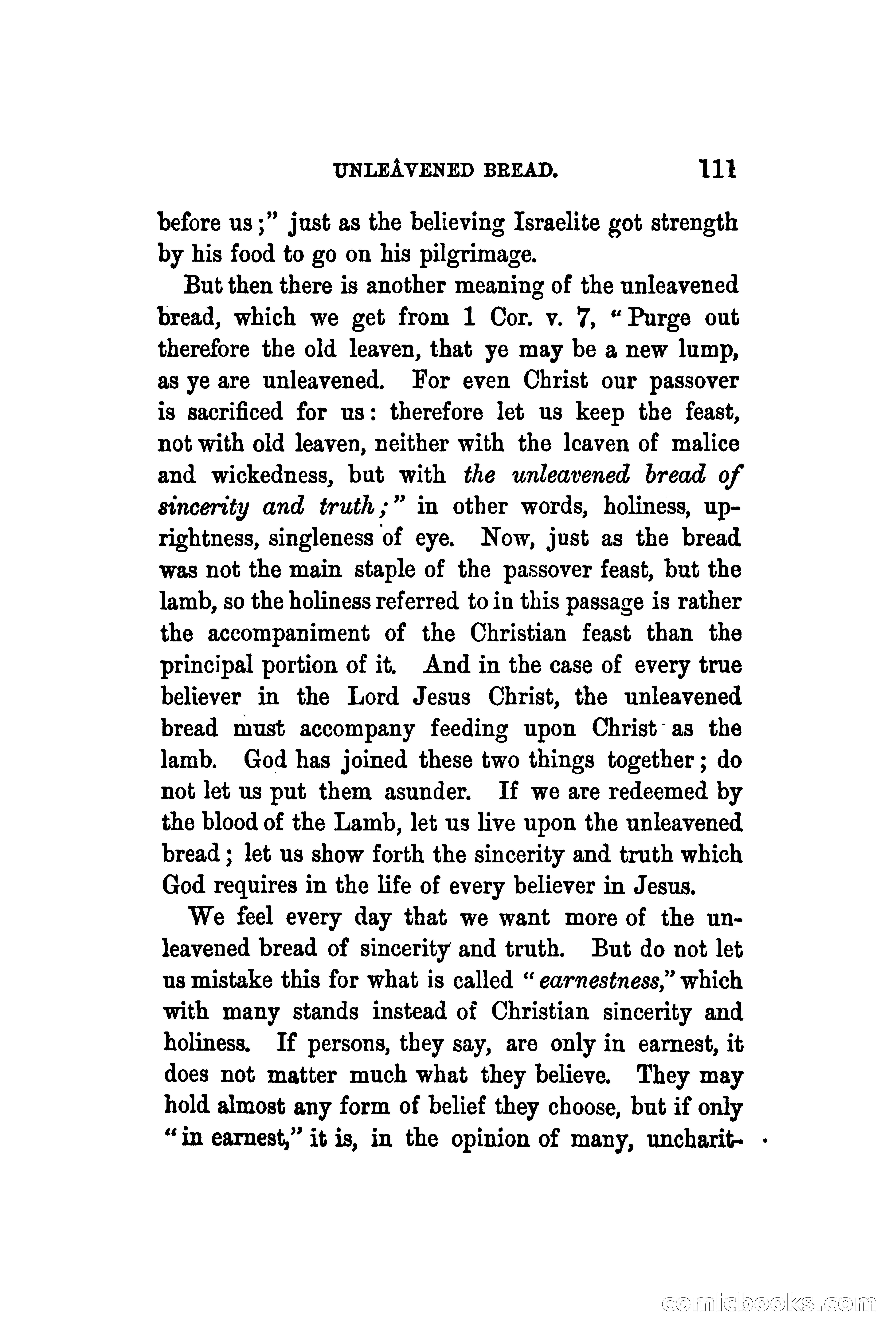 The Shadow and the Substance: Addresses on the Passover — page 124 of 224