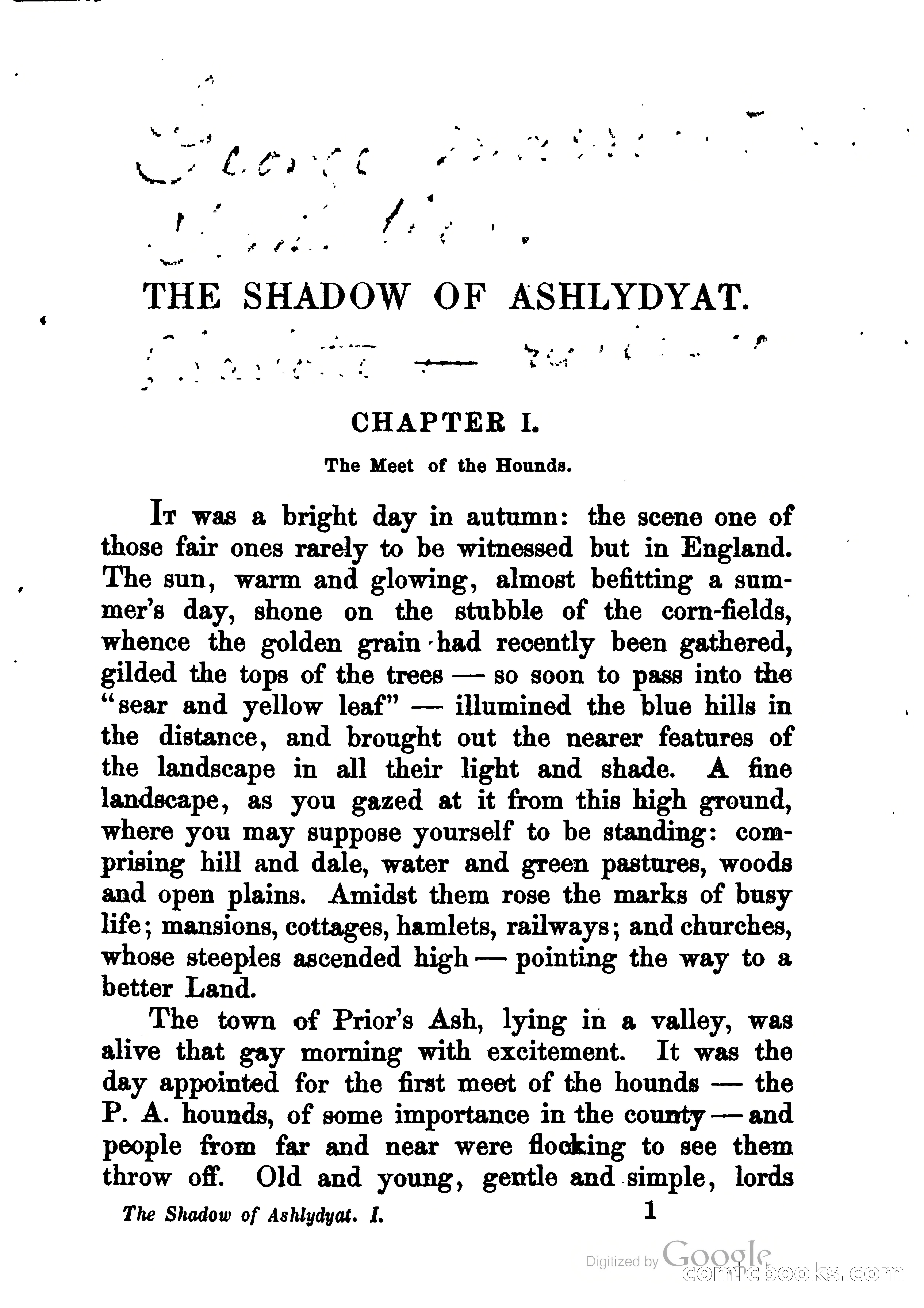 The Shadow of Ashlydyat, Vol. 1 — page 10 of 364
