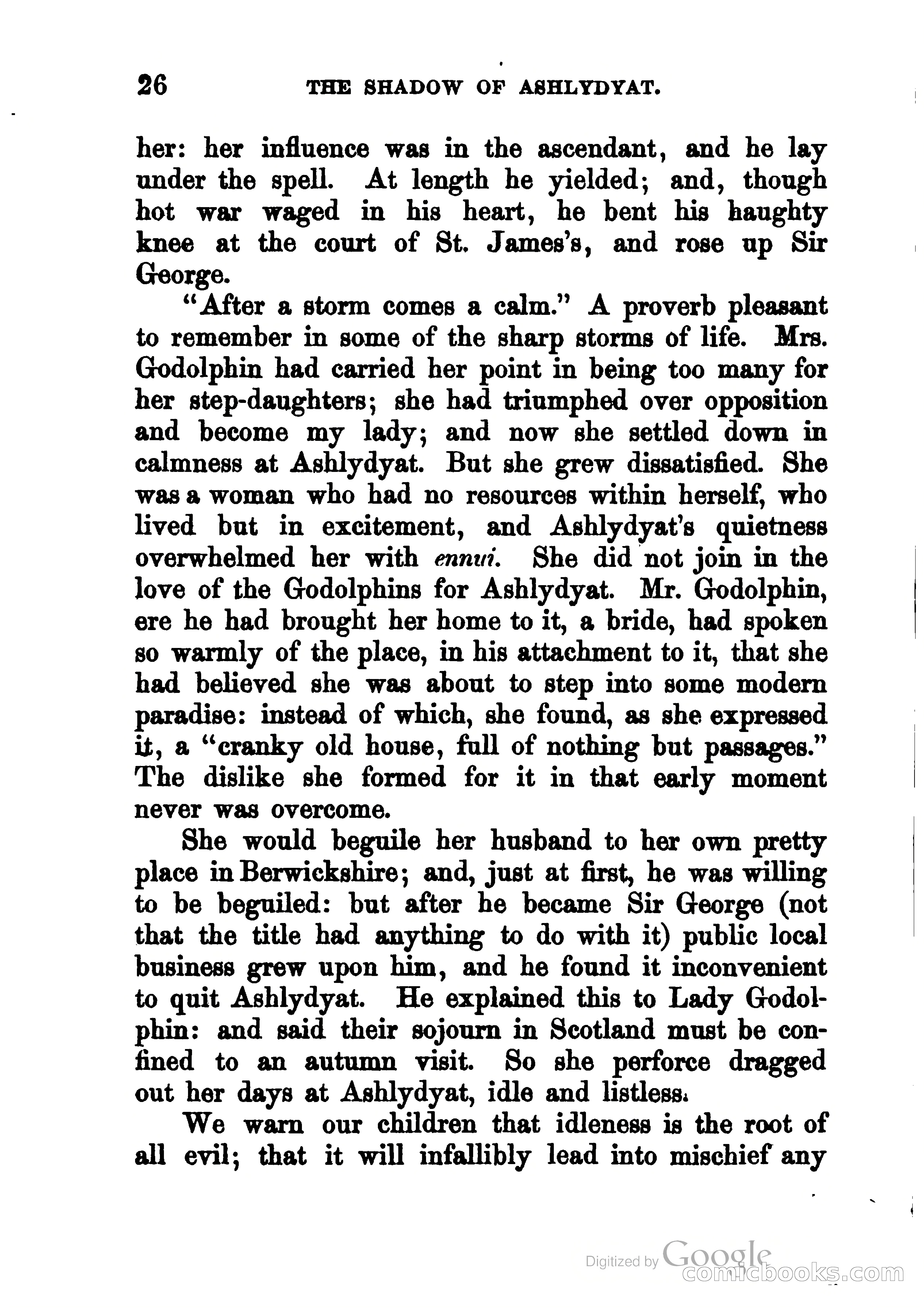 The Shadow of Ashlydyat, Vol. 1 — page 35 of 364