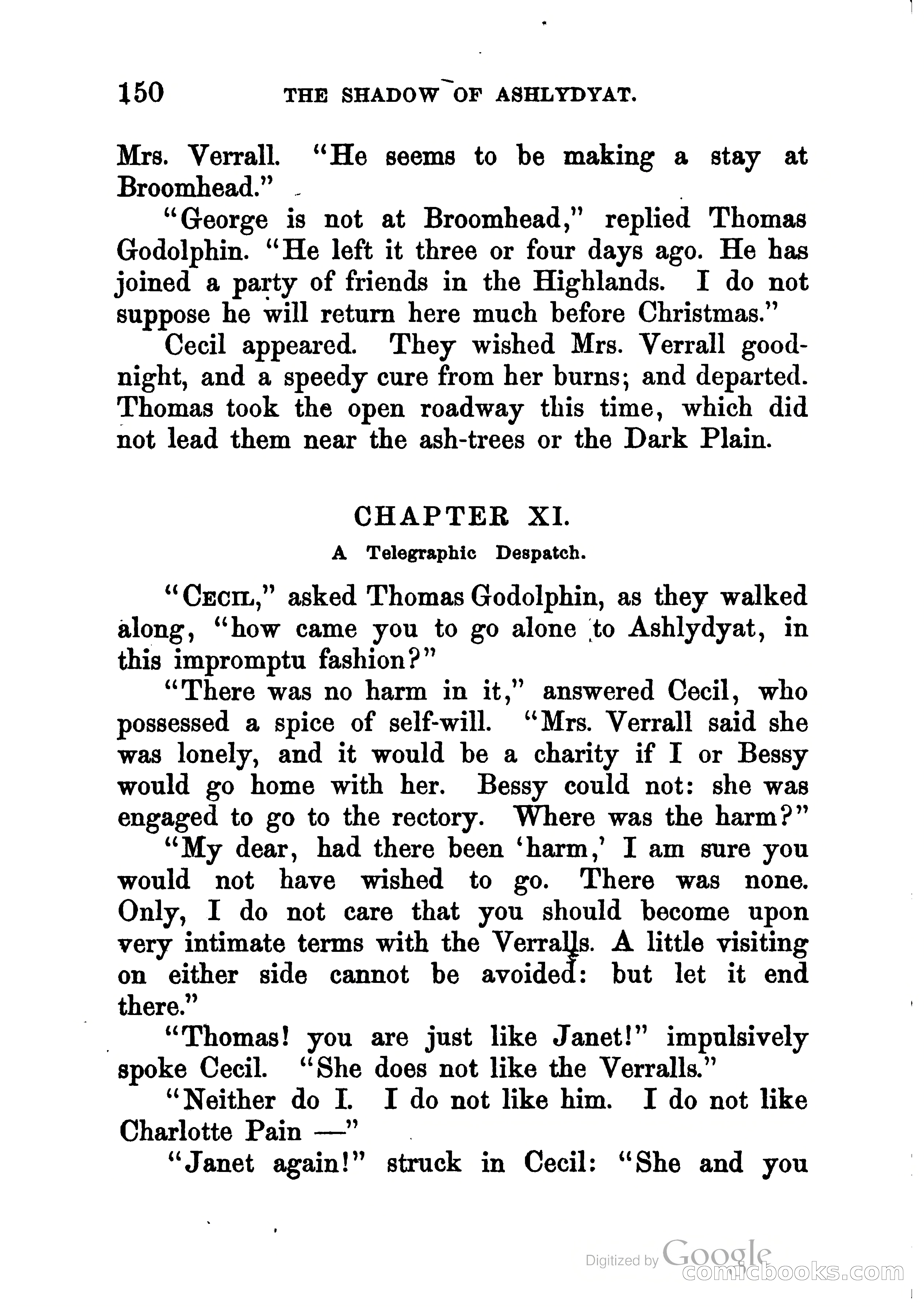 The Shadow of Ashlydyat, Vol. 1 — page 159 of 364
