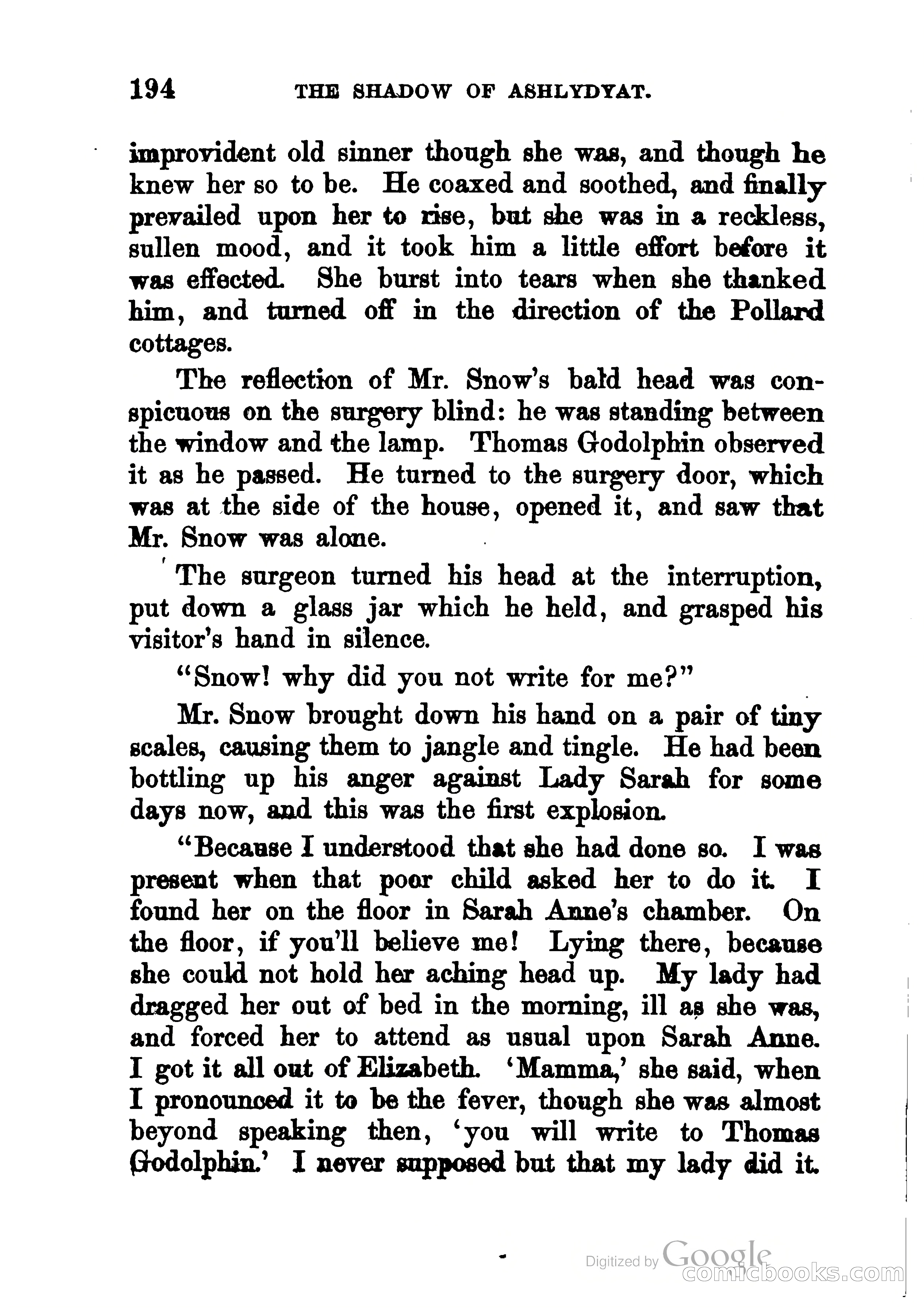 The Shadow of Ashlydyat, Vol. 1 — page 203 of 364